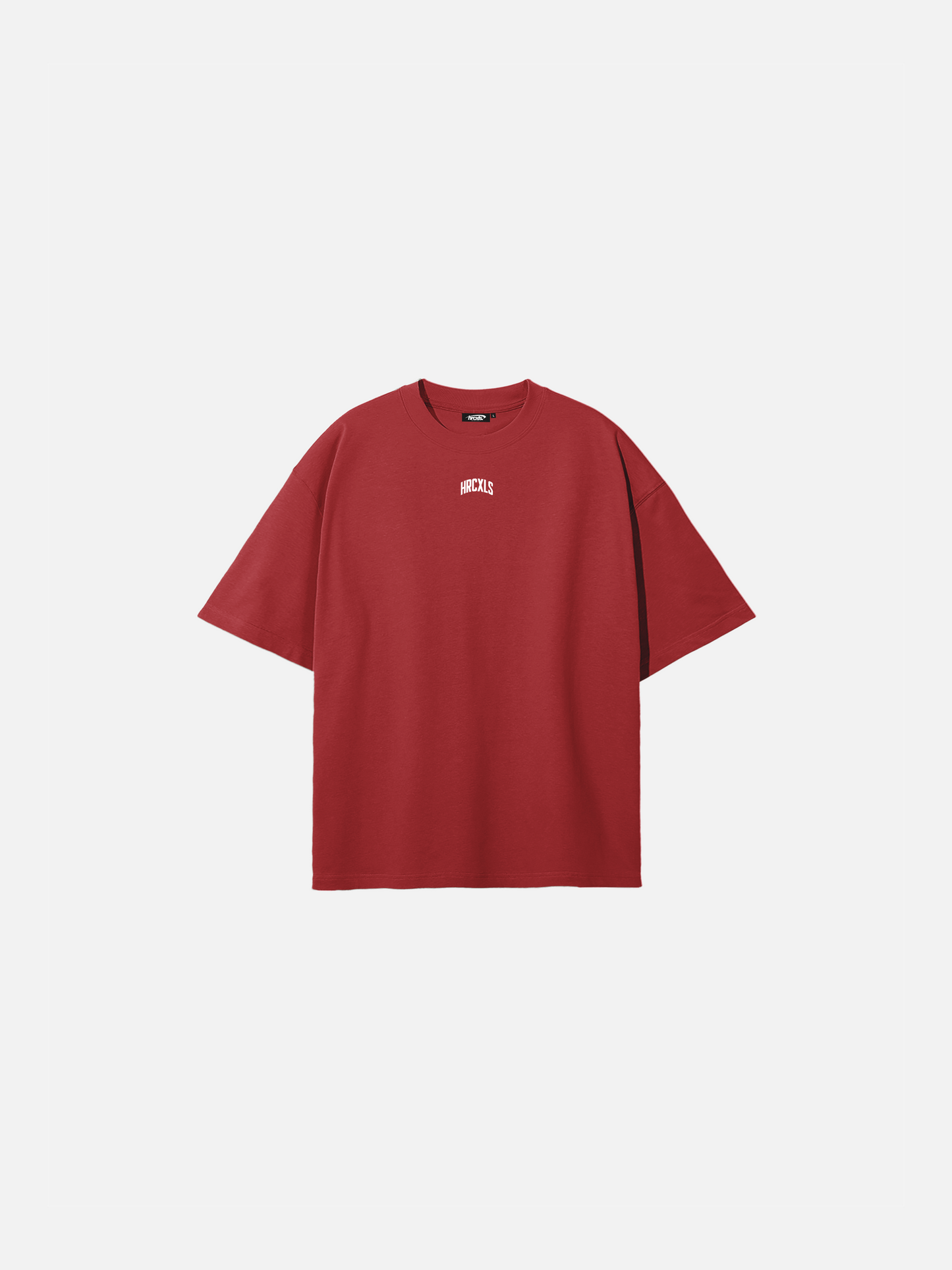 HERCXLES: Athlete Edition Oversized T-Shirt - Red front flat lay