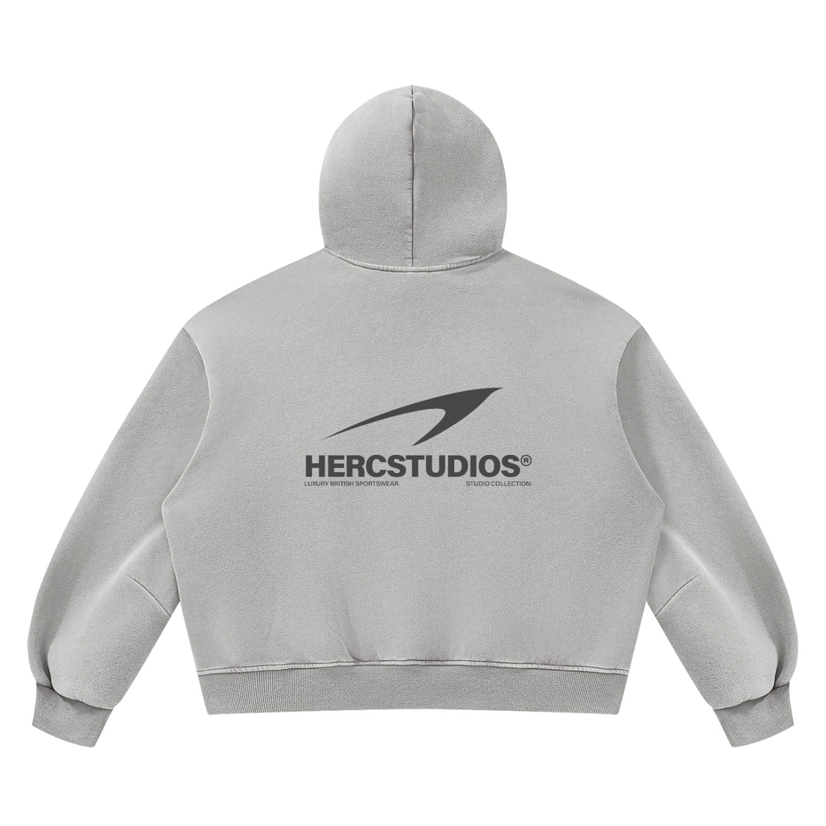 Unisex Vintage Wash Boxy Fleece Hoodie