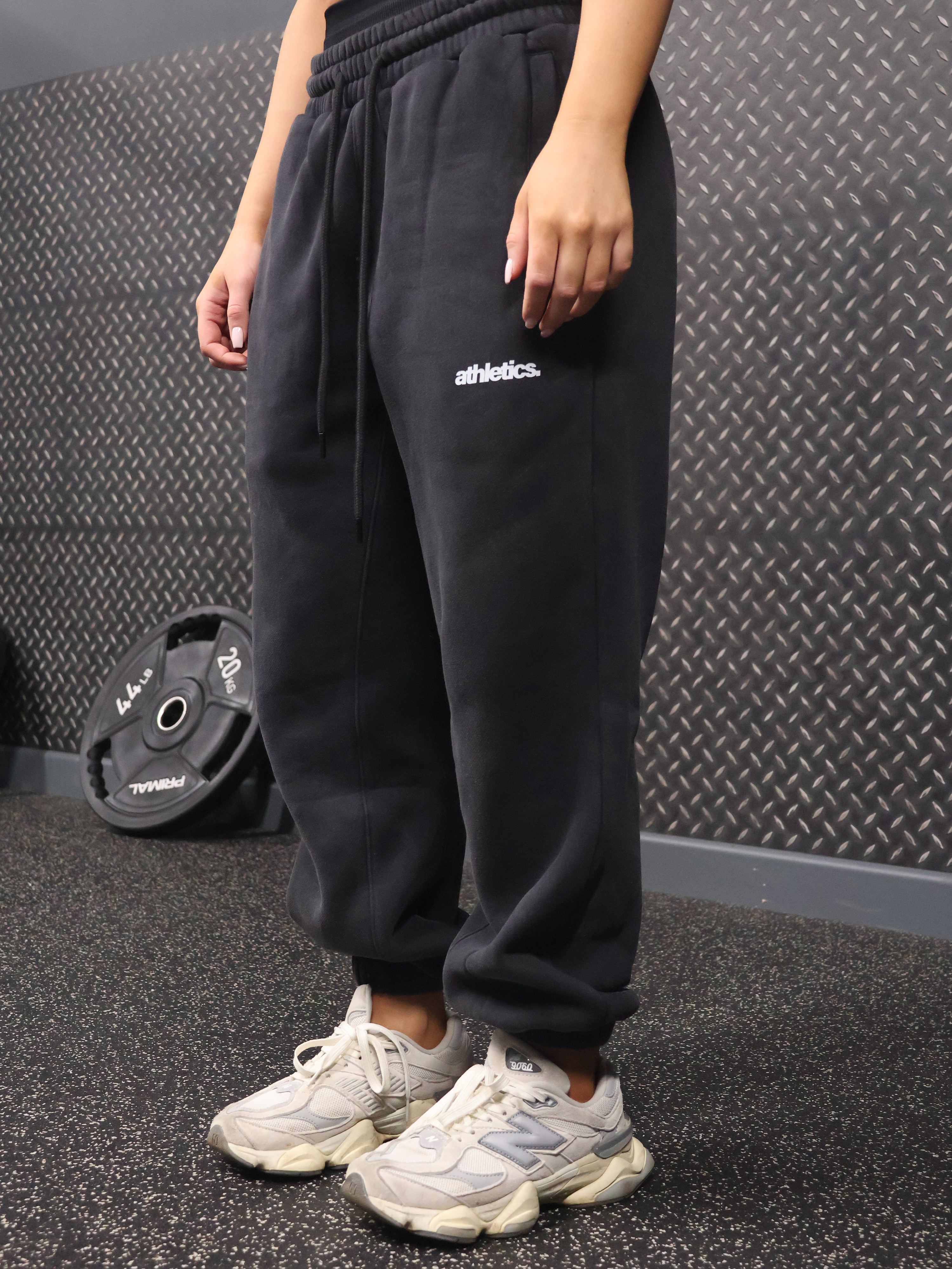 athletics faded oversized sweatpants