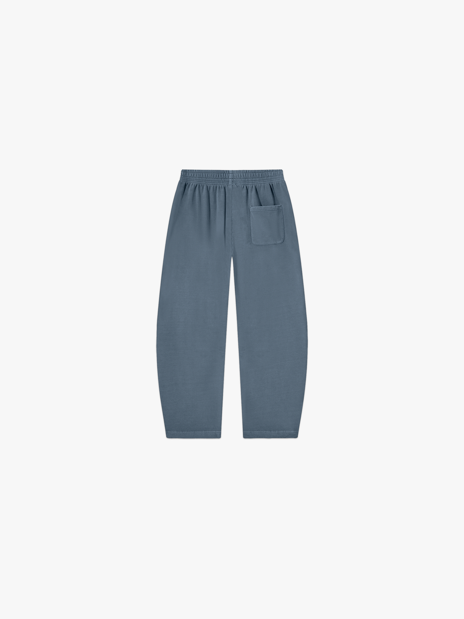 HERCSTUDIOS Sweatpants - Blue Grey back flat lay