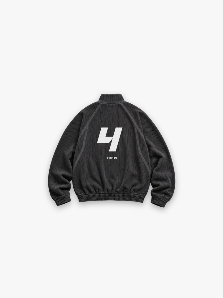 HERCXLES 2026: LCKD IN Mesh Jacket - Washed Black back