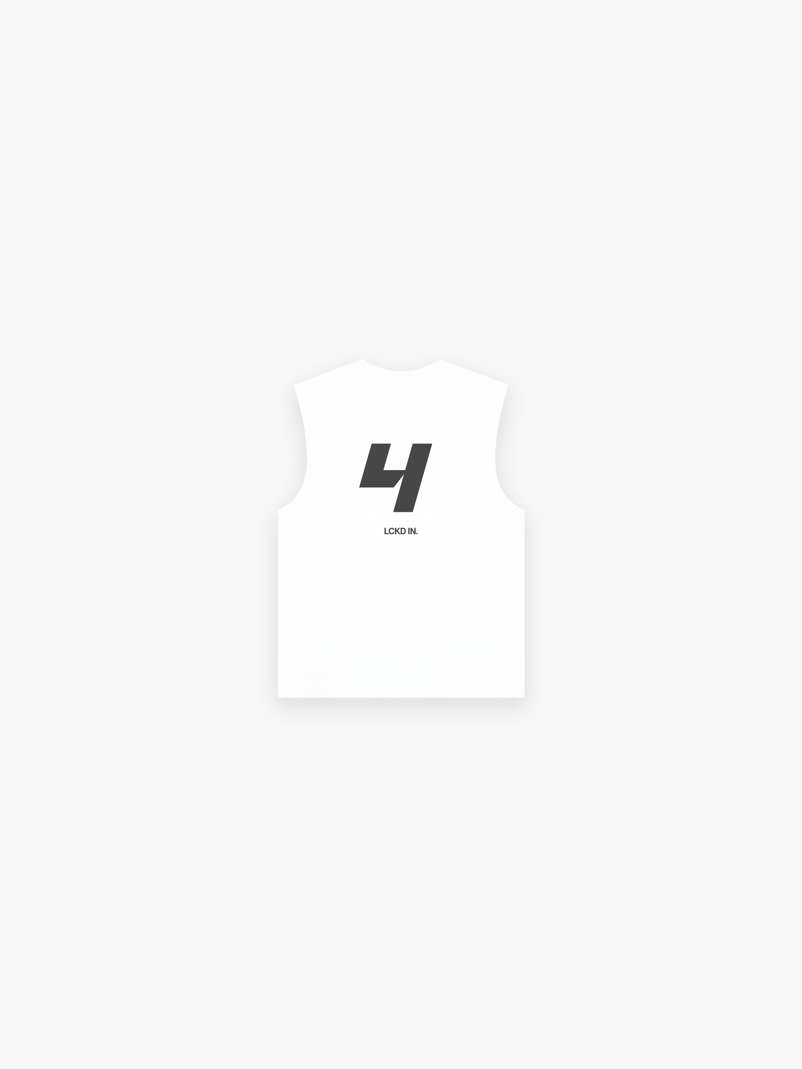 HERCXLES 2026: LCKD IN Cut Off - White back