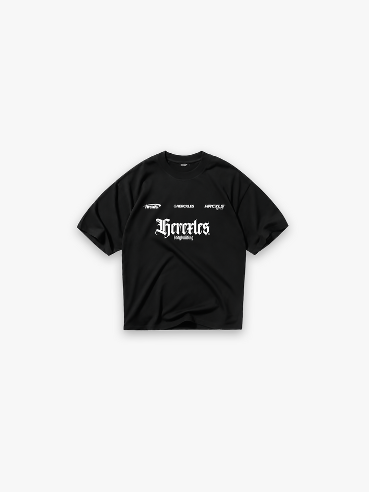 HERCXLES 2026: Logo T-Shirt - Black front