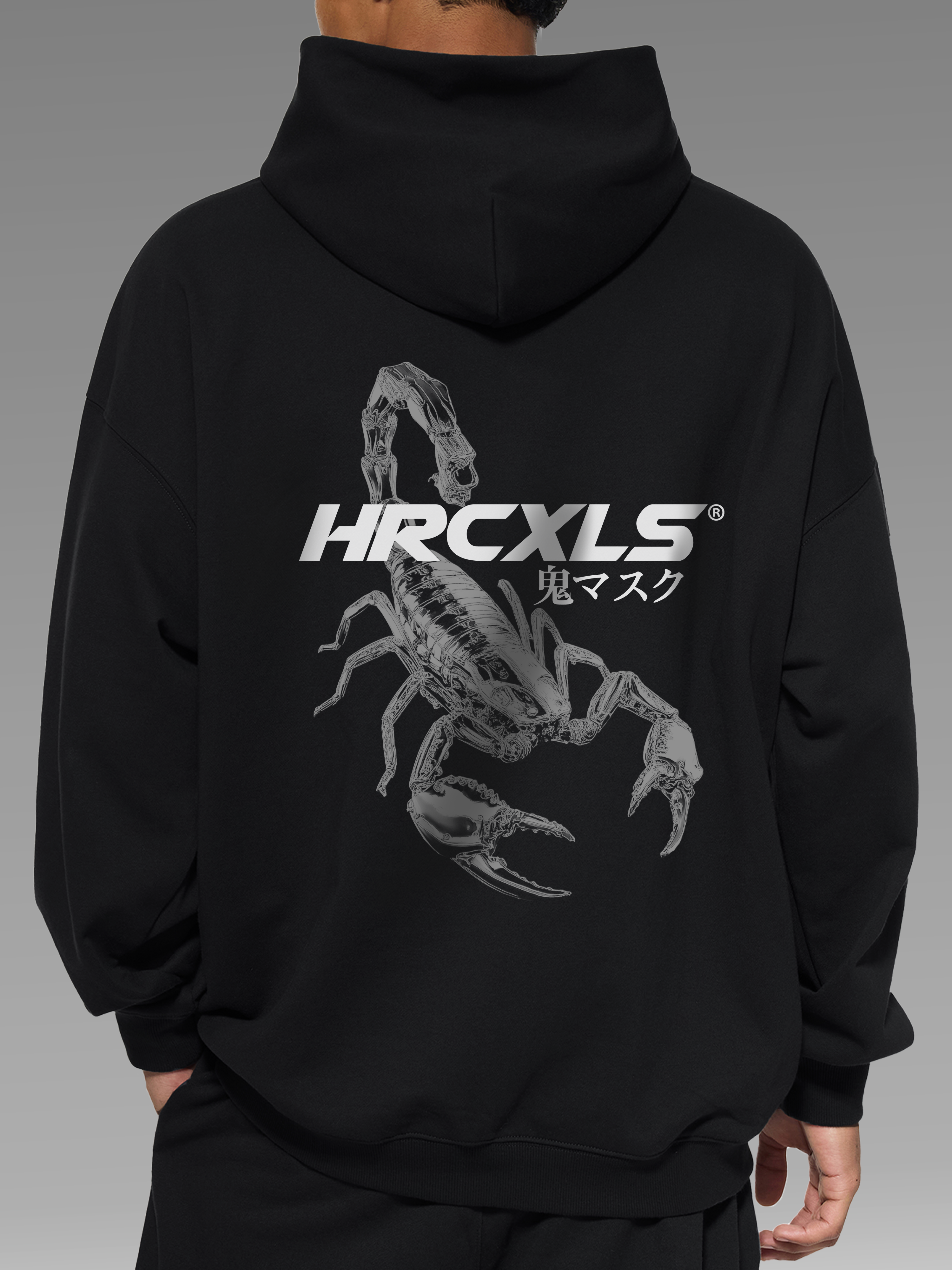 Scorpion Relaxed Zip Up Hoodie