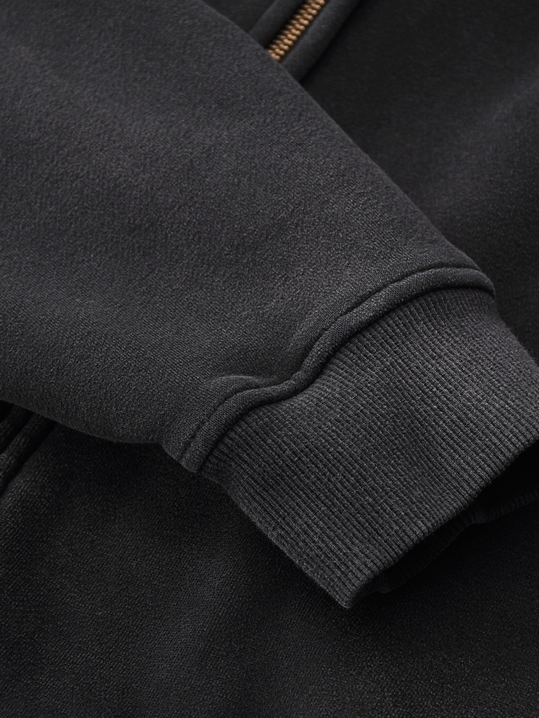 Venom faded oversized zip-up hoodie