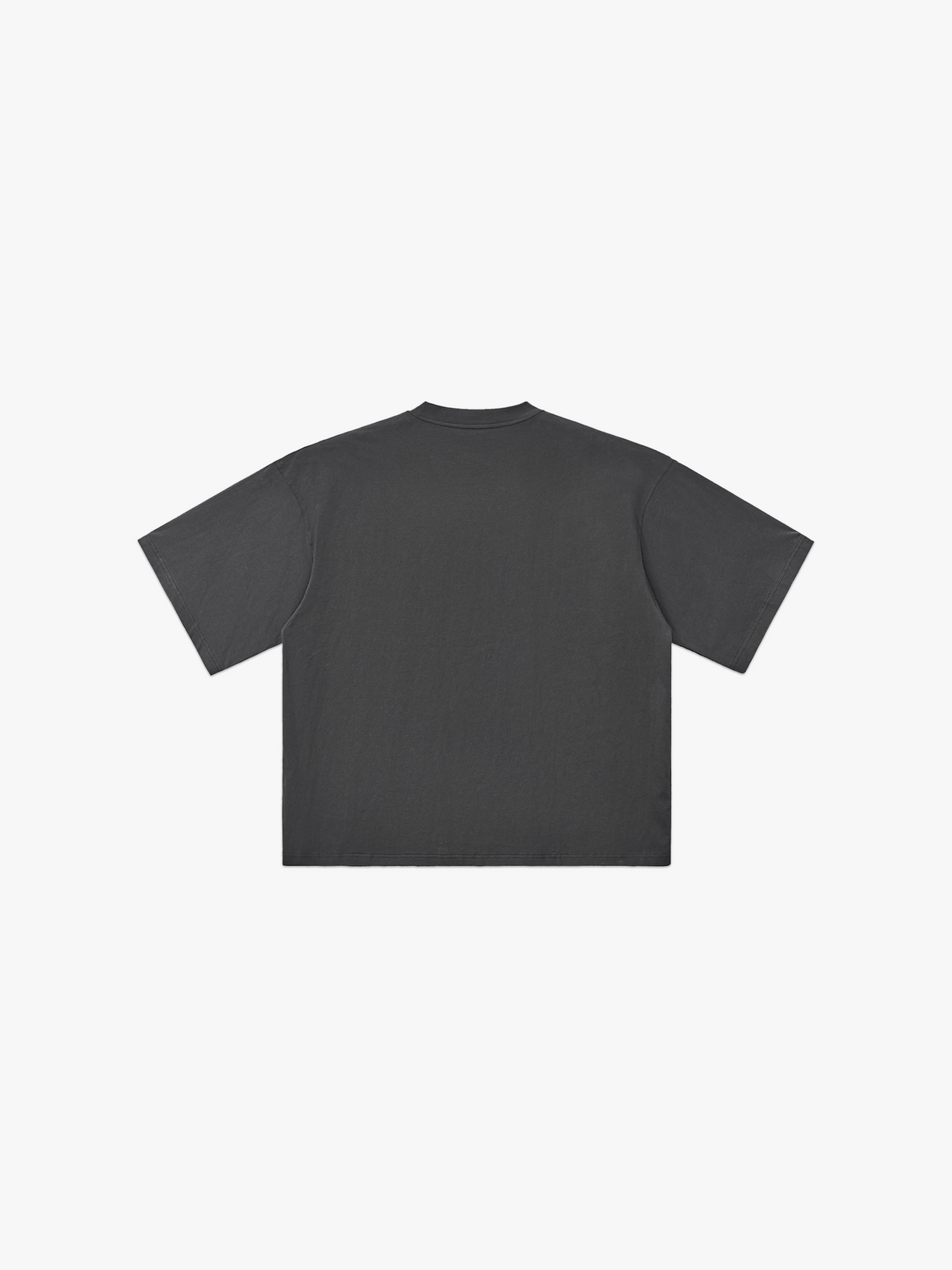 Lifting Club HUGE T-Shirt - Grey / Black back flat lay