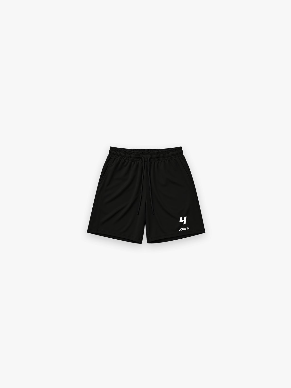 HCX feature detail: LCKD IN Running Shorts - Model wearing shorts