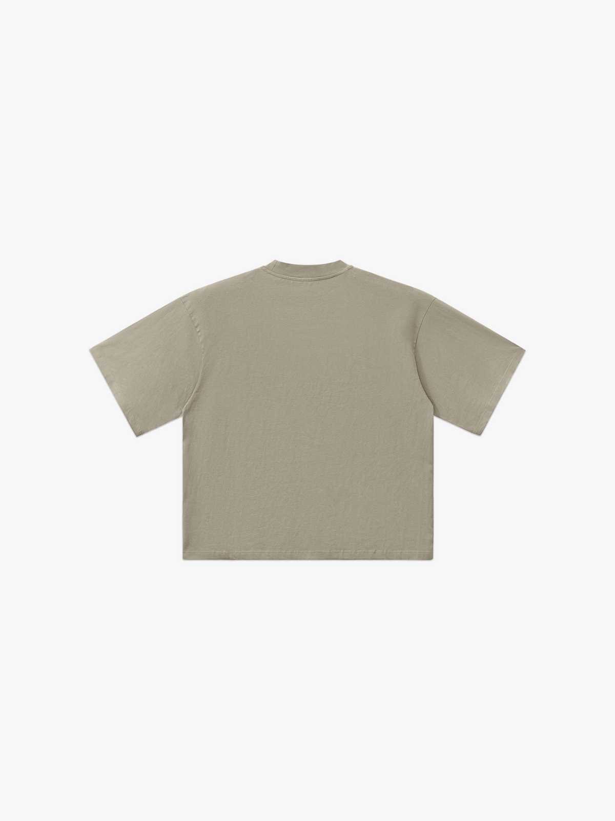 Lifting Club HUGE T-Shirt - Khaki back flat lay