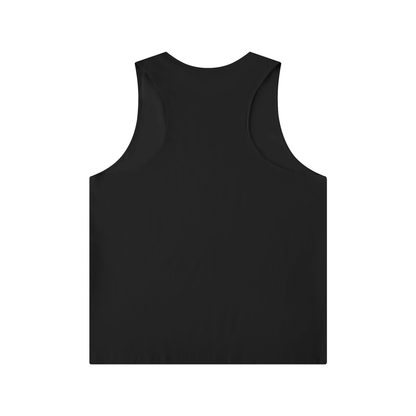 Men's Solid Color Crewneck Tank Top