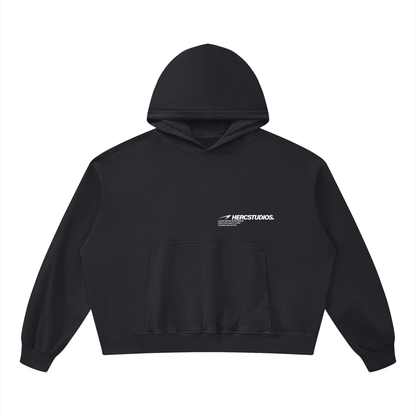 Unisex Boxy Vintage Washed Hoodie