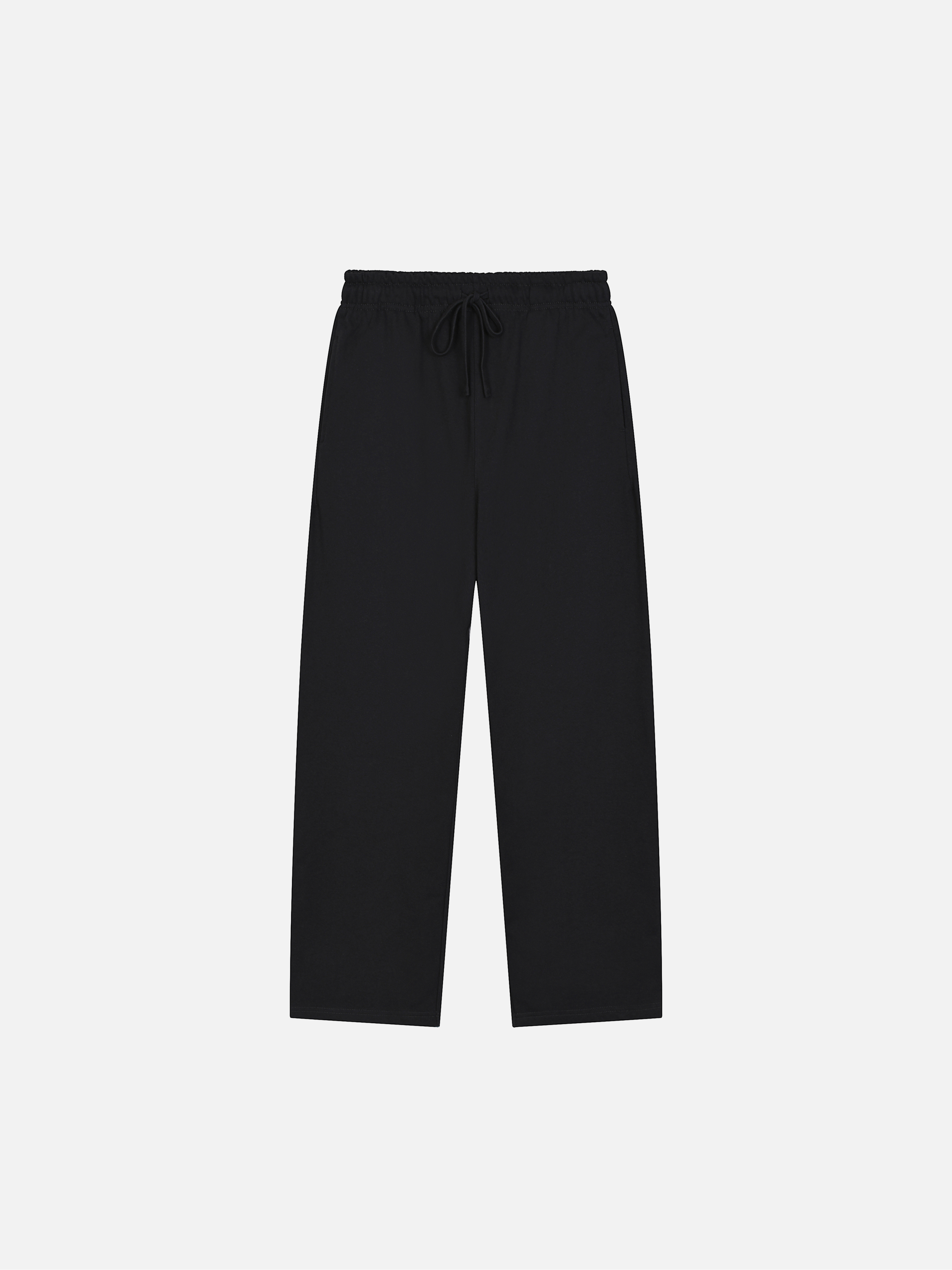 Oversized Straight-Leg Sweatpants