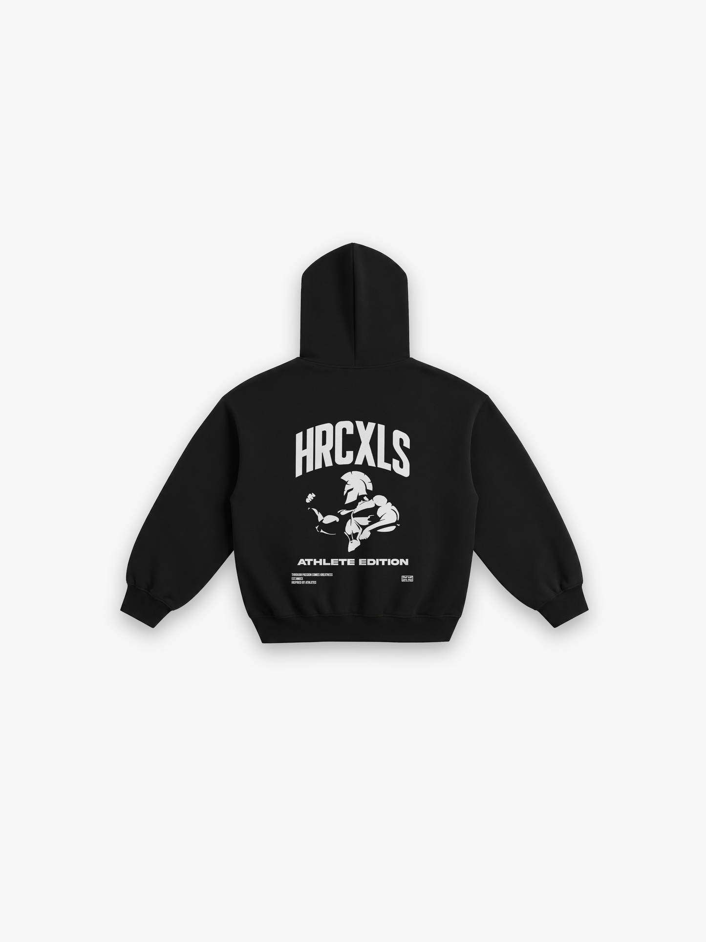 Athlete Edition Hoodie - Black flat lay back