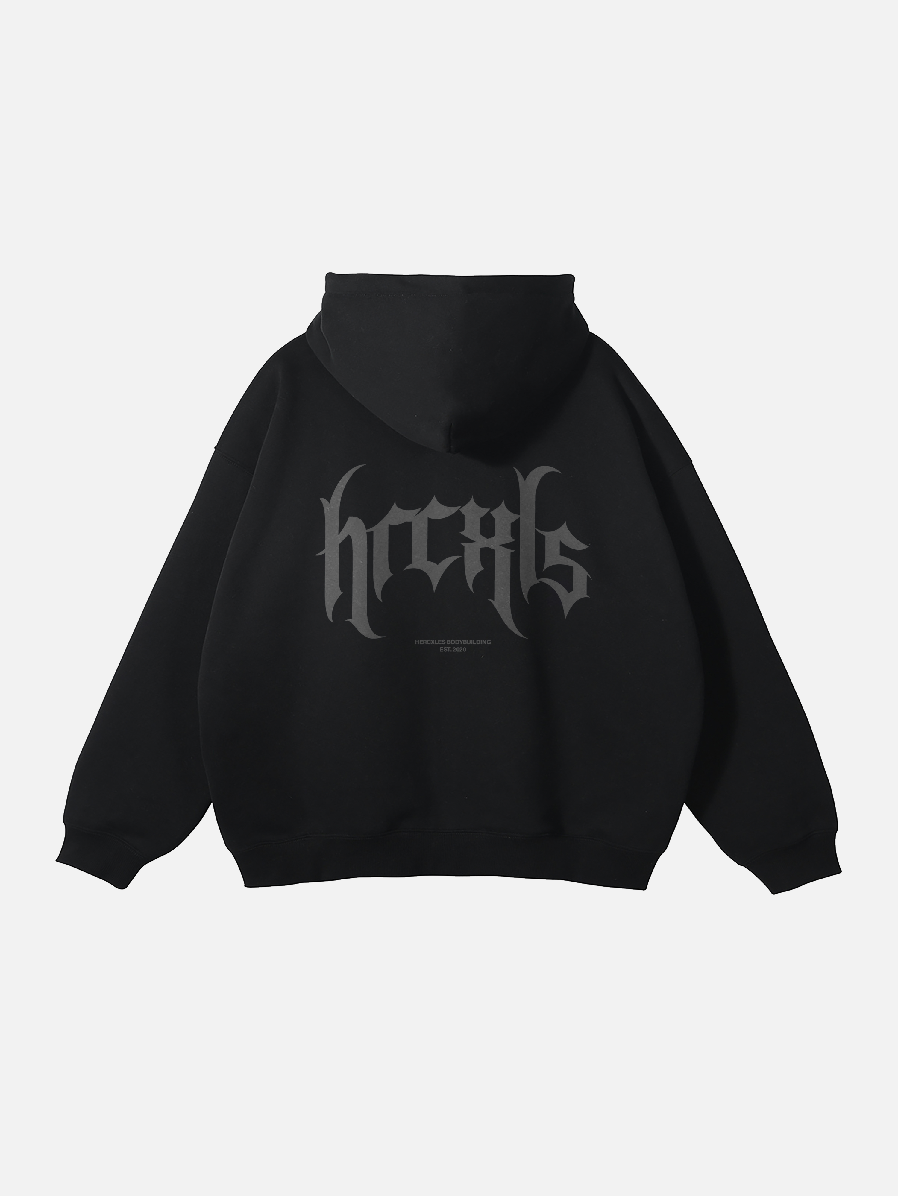 Gothic Relaxed Zip Up Hoodie