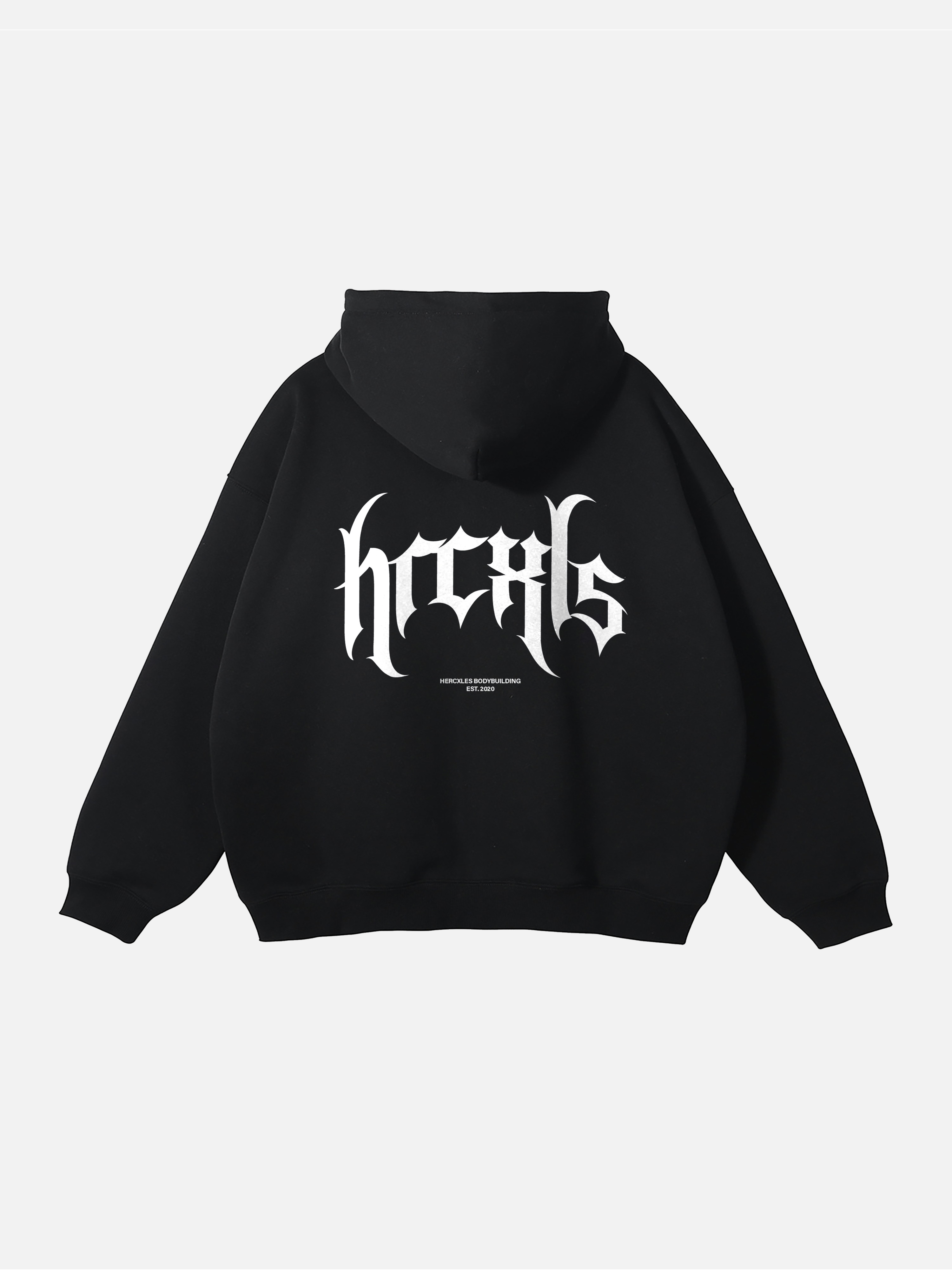 Gothic Relaxed Zip Up Hoodie