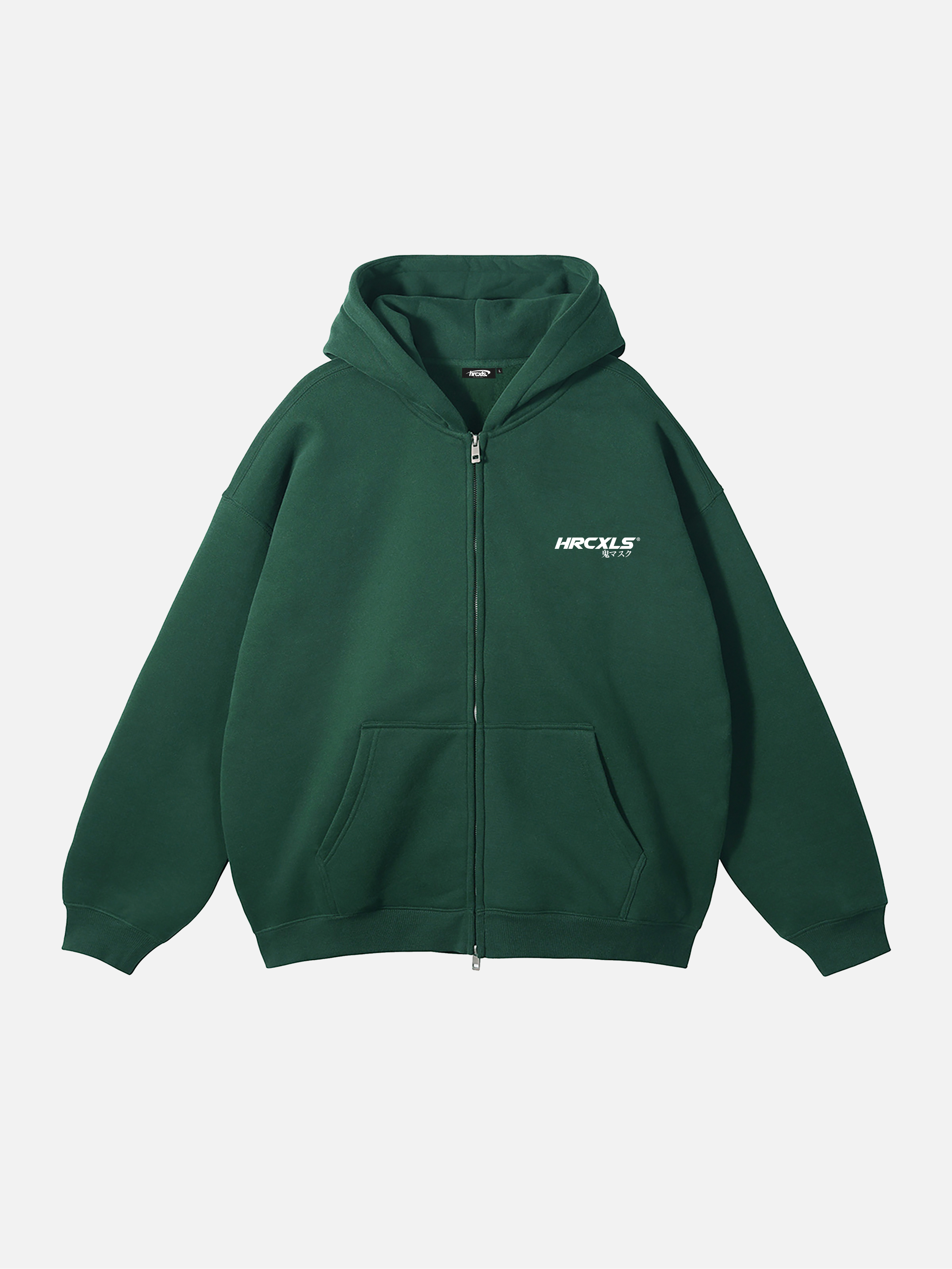 Kuro Relaxed Zip Up Hoodie