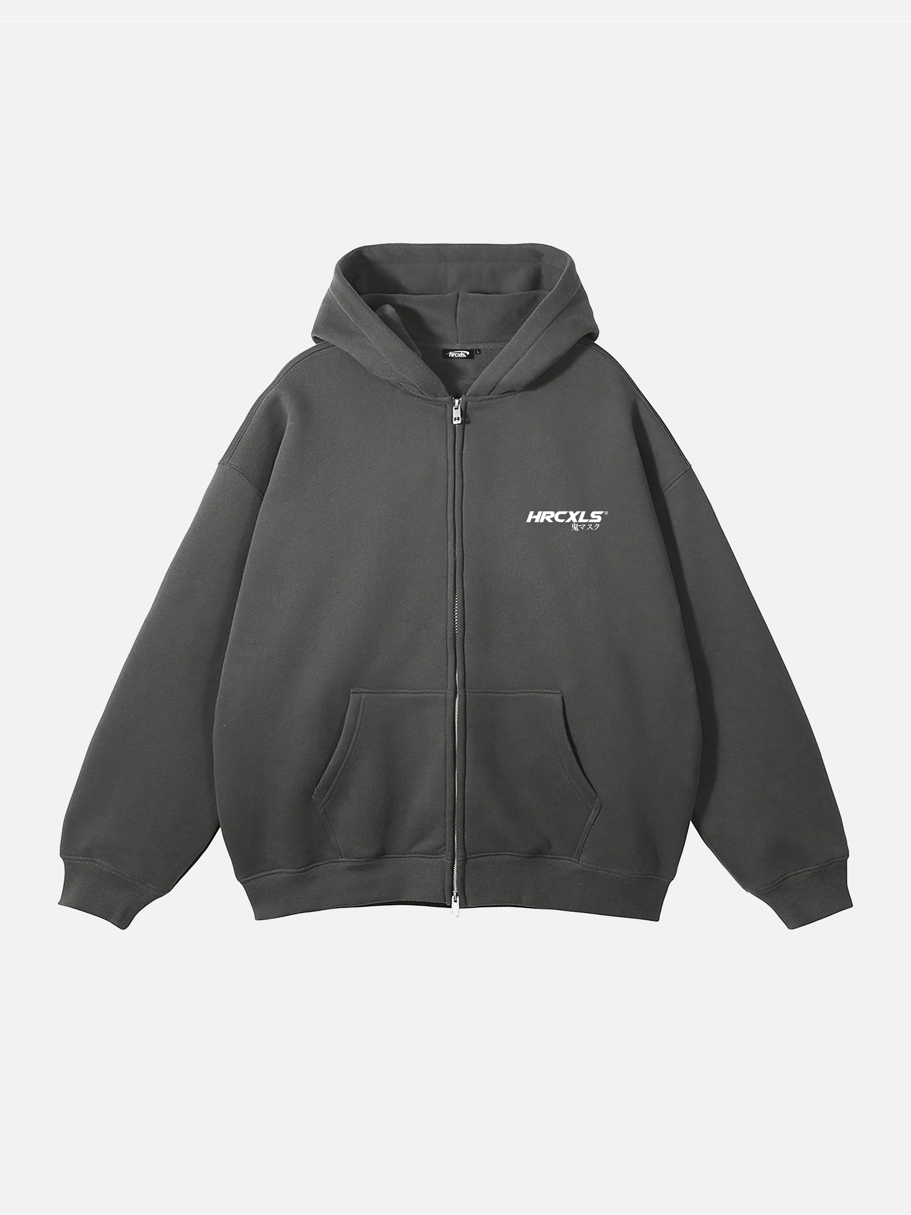 Kuro Relaxed Zip Up Hoodie