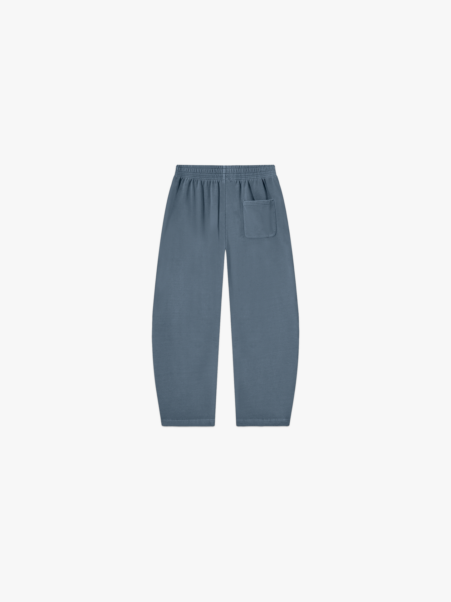 HERCSTUDIOS Sweatpants - Blue Grey back flat lay