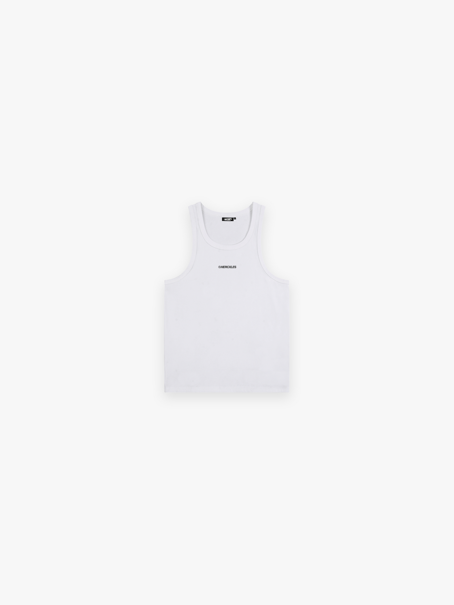 HERCXLES Tank Top - White front flatlay