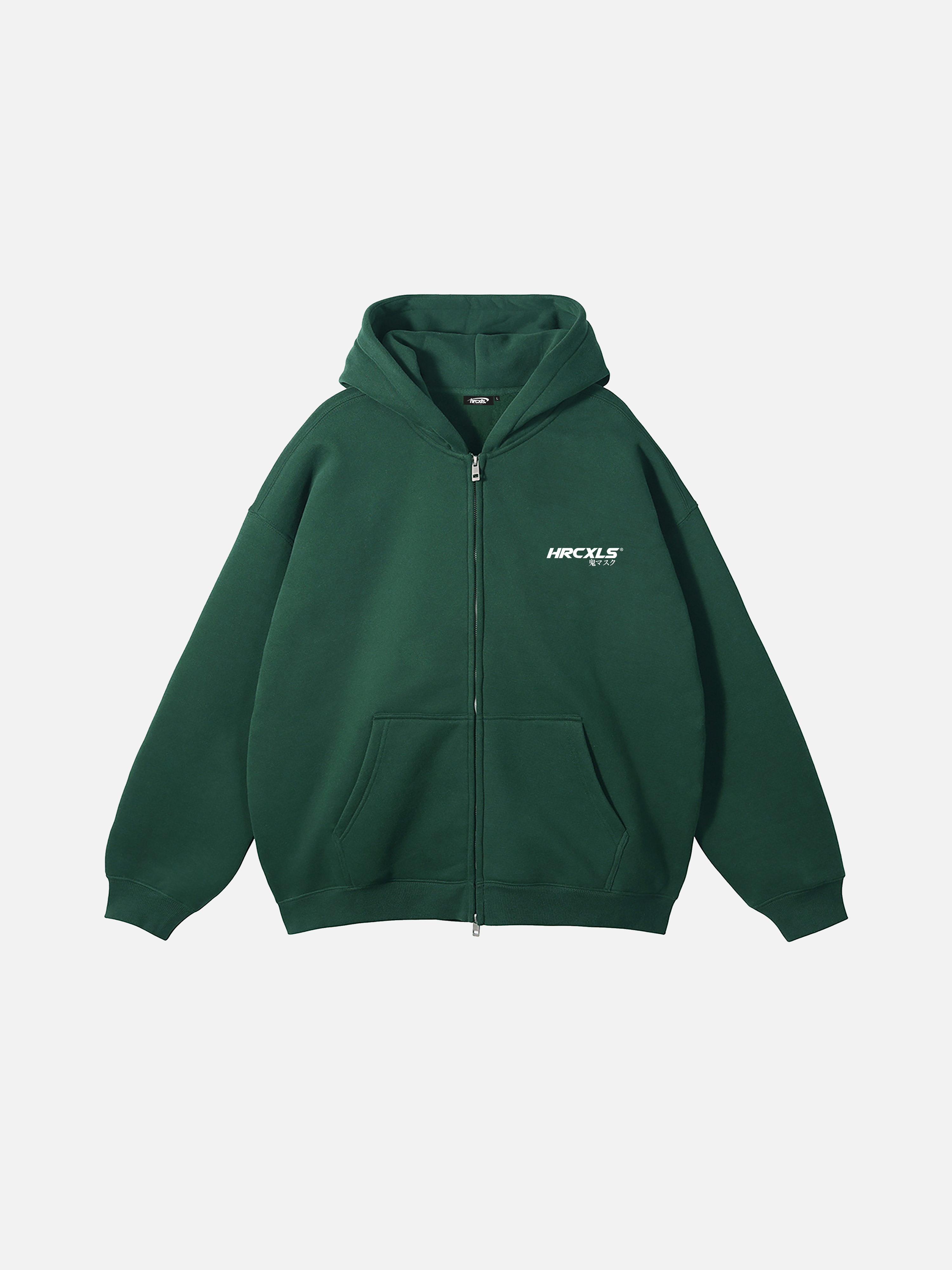 Kuro Relaxed Zip Up Hoodie