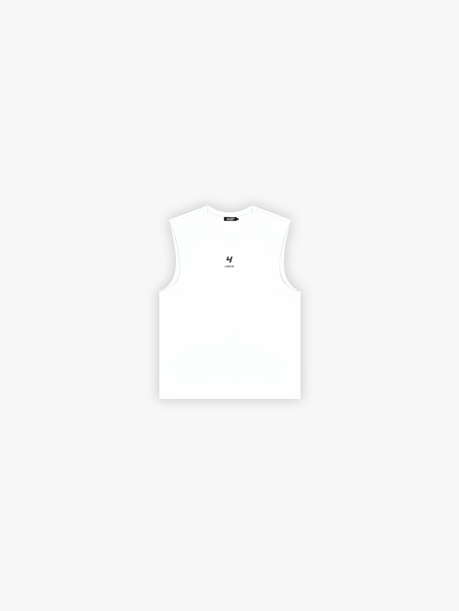 HERCXLES 2026: LCKD IN Cut Off - White front