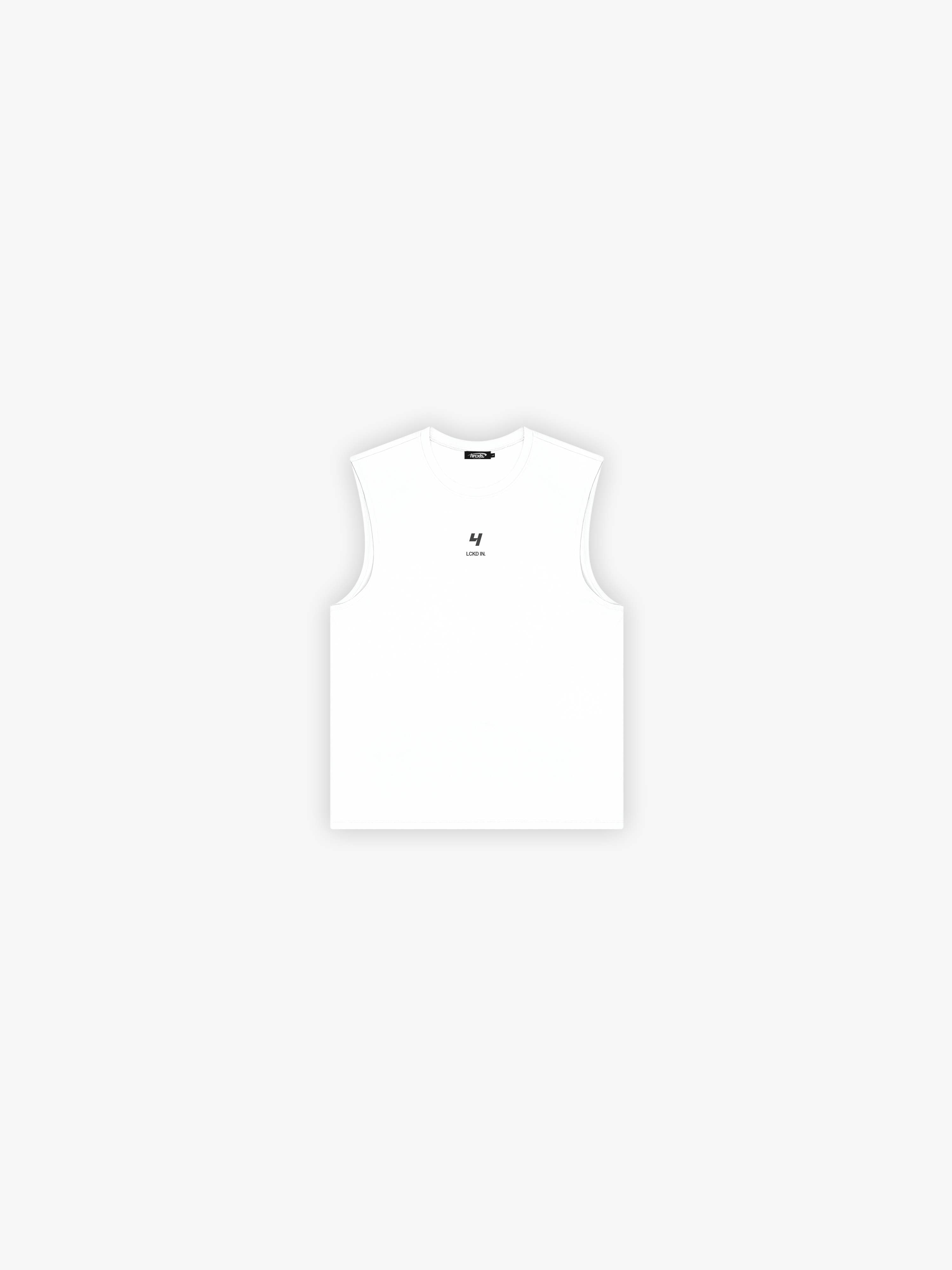HERCXLES 2026: LCKD IN Cut Off - White front