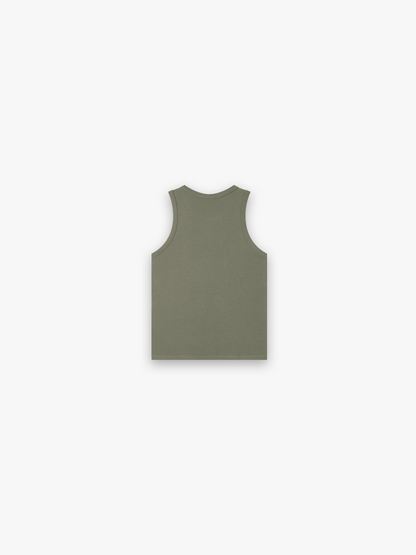 Plain Ribbed Tank Top