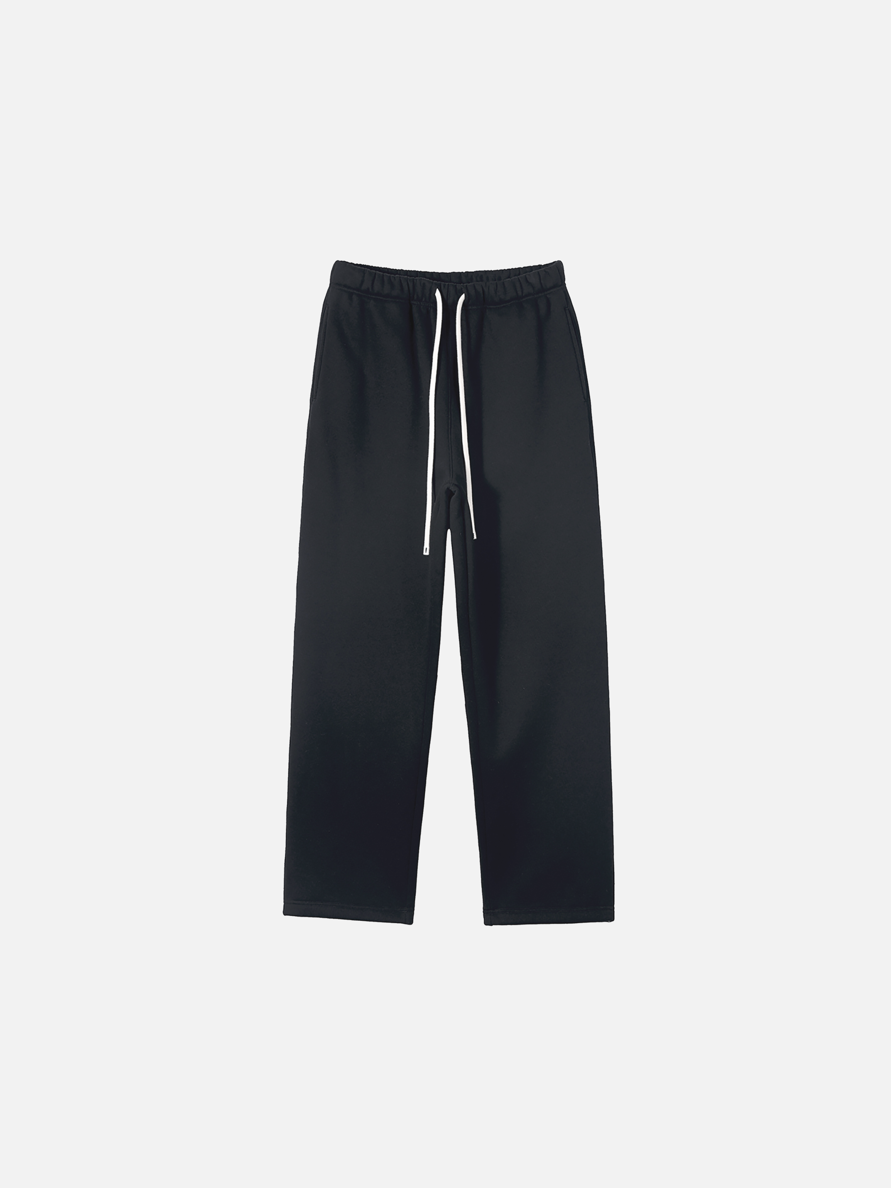 Basic oversized straight leg sweatpants