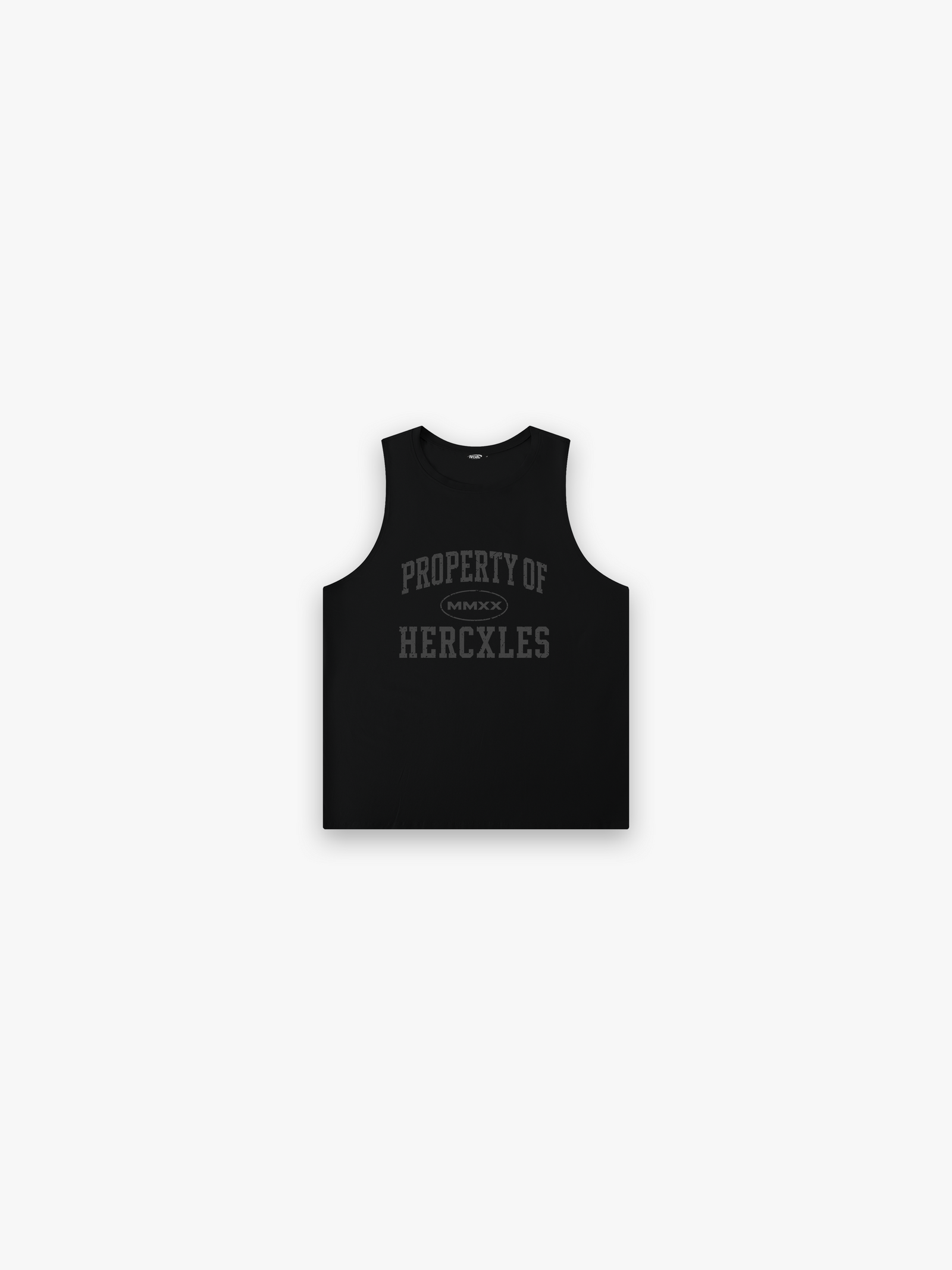 HERCXLES Property Of Cut Off - Black front flatlay