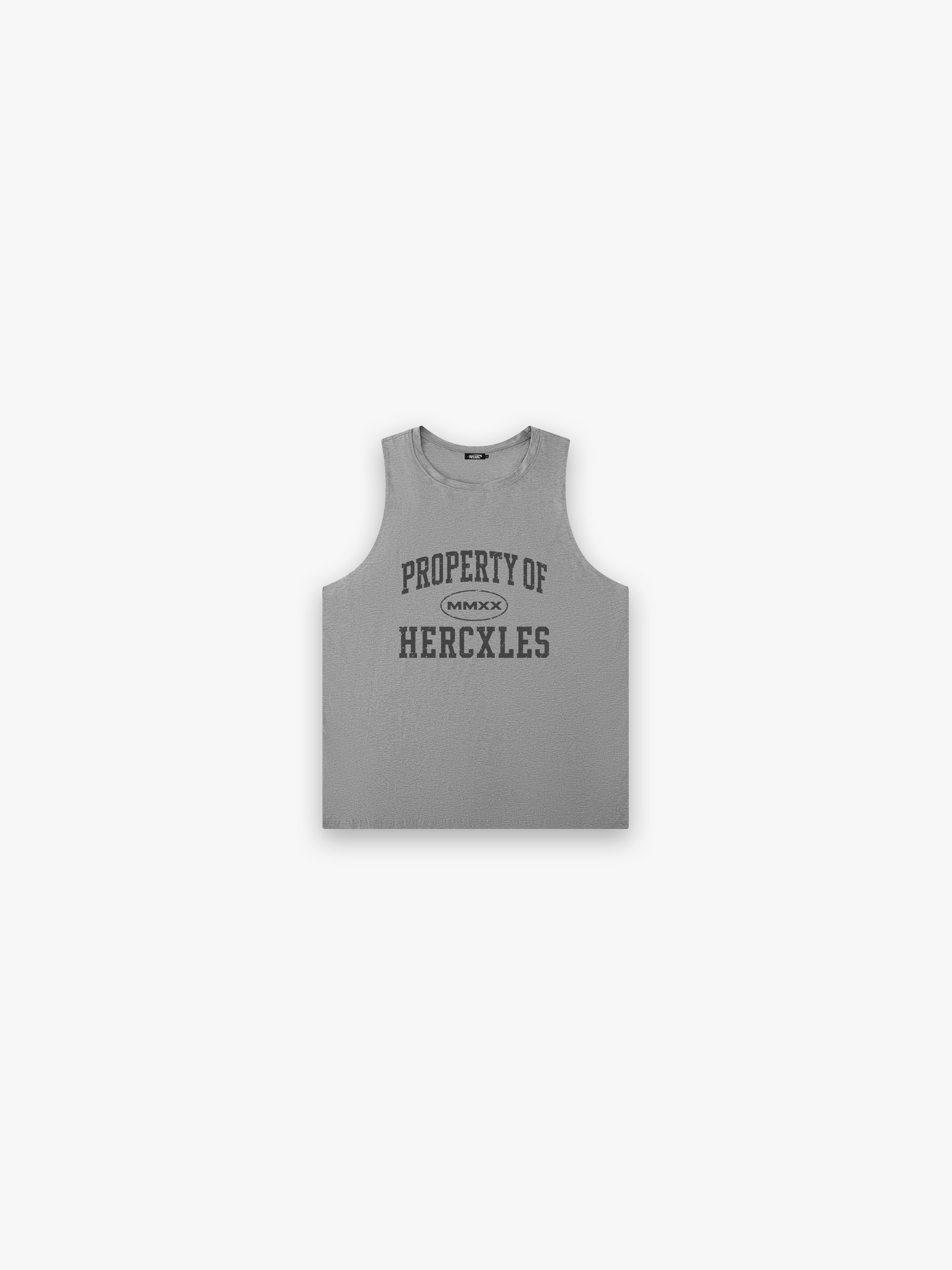 HERCXLES Property Of Cut Off - Light Grey front flatlay