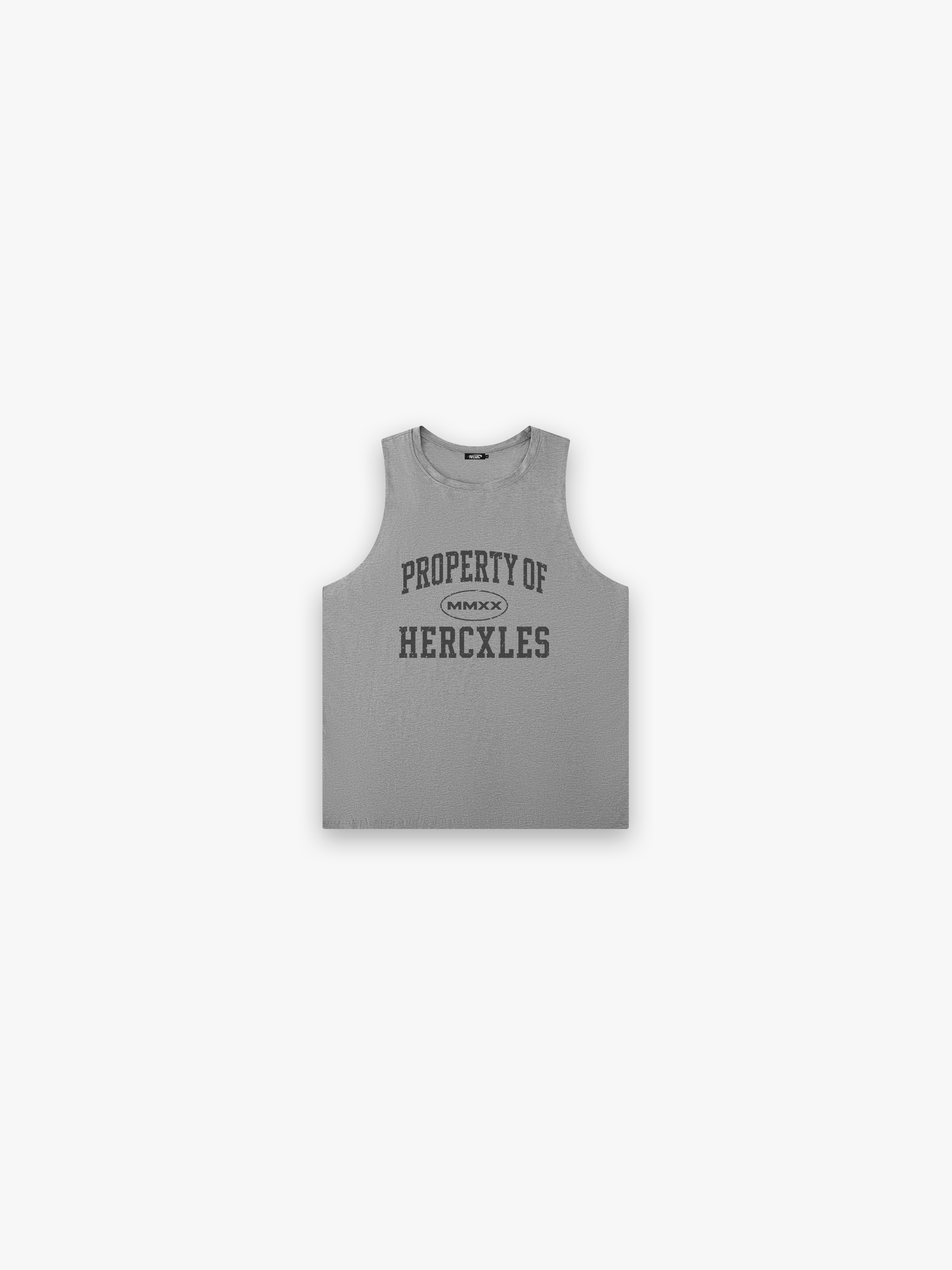 HERCXLES Property Of Cut Off - Light Grey front flatlay
