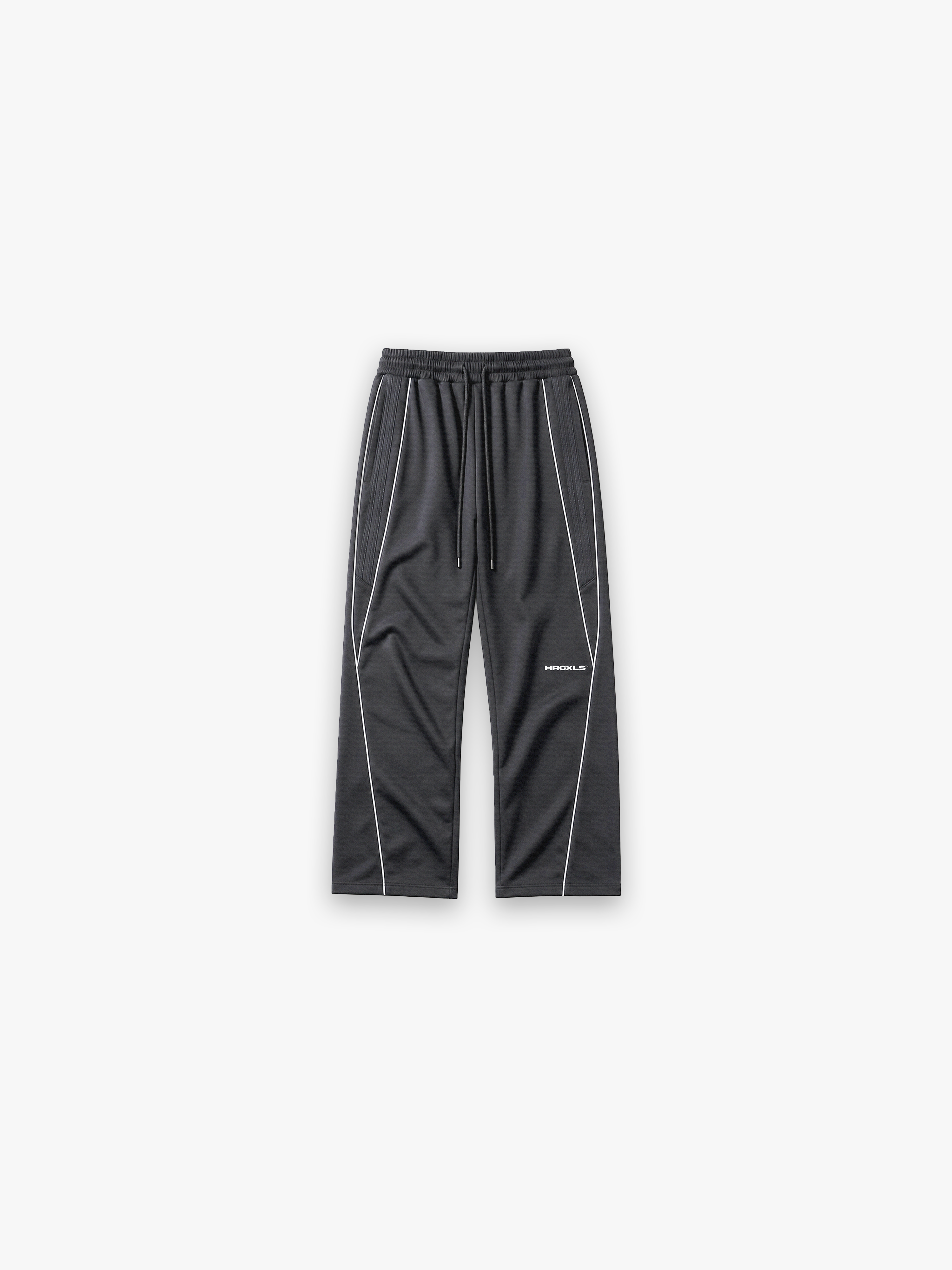 HCX 2026 main: Reflective Straight-Leg Sweatpants - Dark Grey flat lay