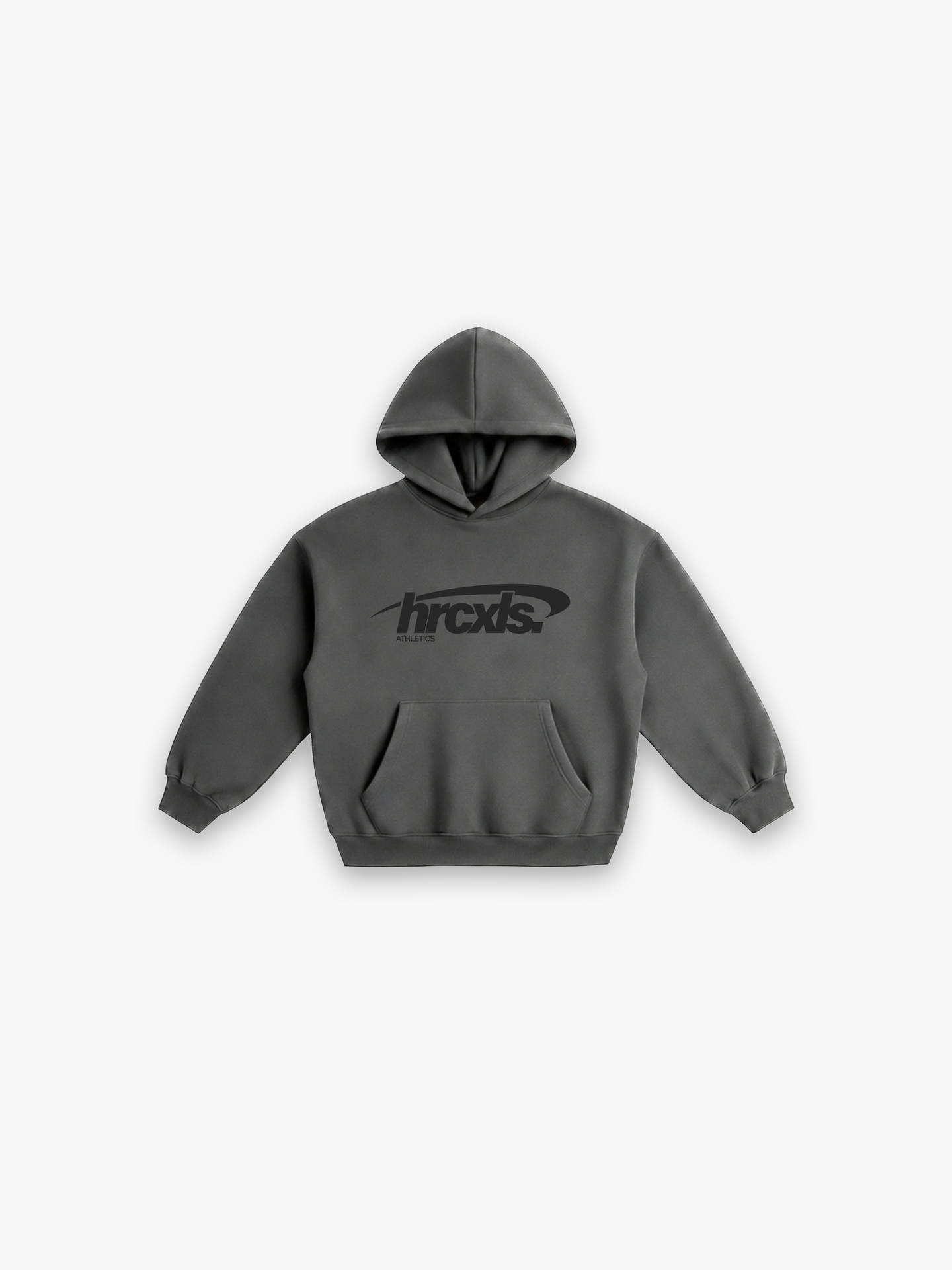 HERCXLES Sport Oversized Hoodie - Grey front flatlay