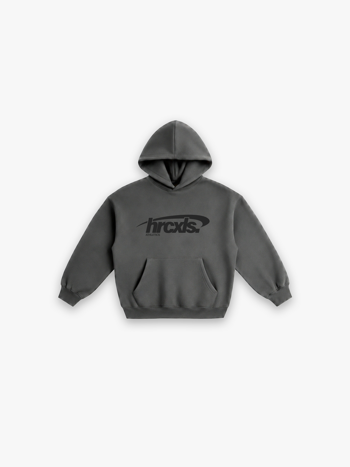 HERCXLES Sport Oversized Hoodie - Grey front flatlay