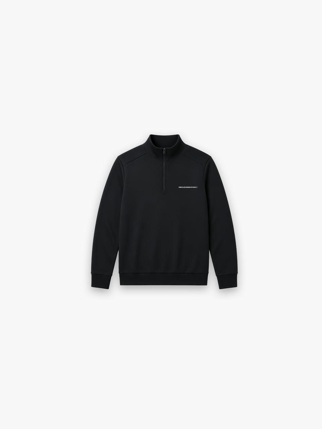 HERCXLES 2026: Studios Quarter Zip Sweatshirt - Black front
