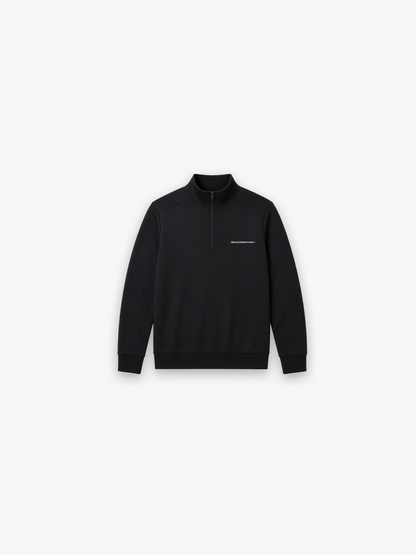 HERCXLES 2026: Studios Quarter Zip Sweatshirt - Black front