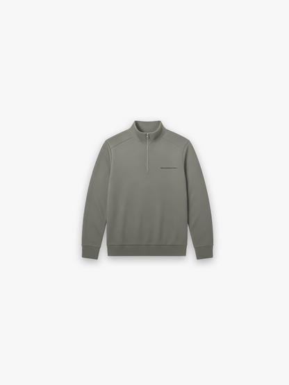 HERCXLES 2026: Studios Quarter Zip Sweatshirt - Grey front