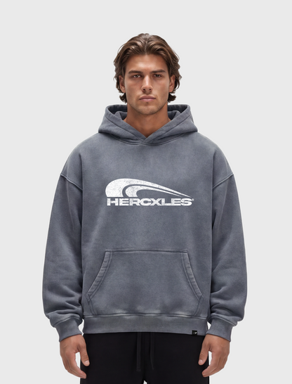 HERCXLES Rush Hoodie - Royal Blue model front