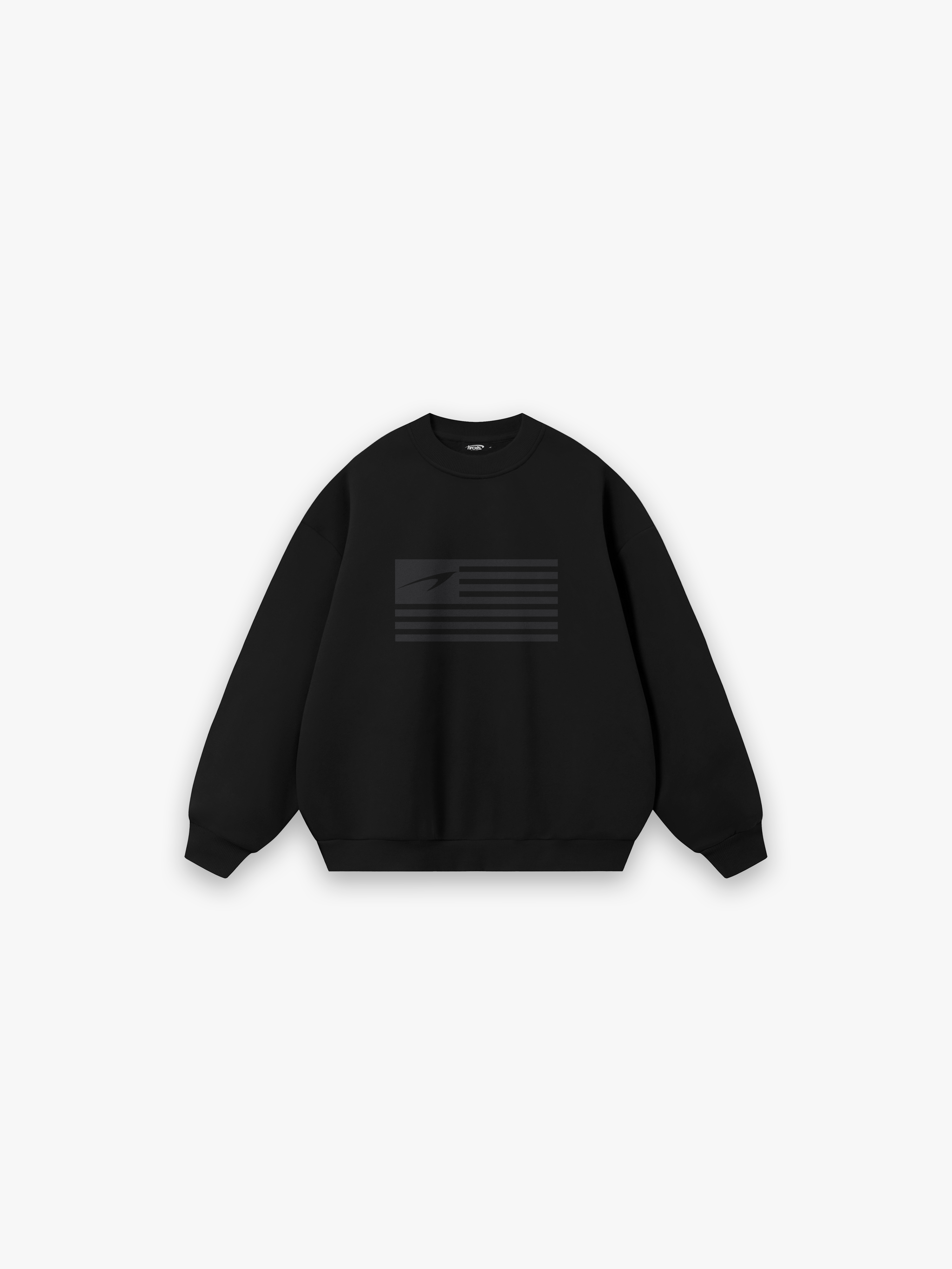 HERCXLES 2026: USA Oversized Sweatshirt - Black front