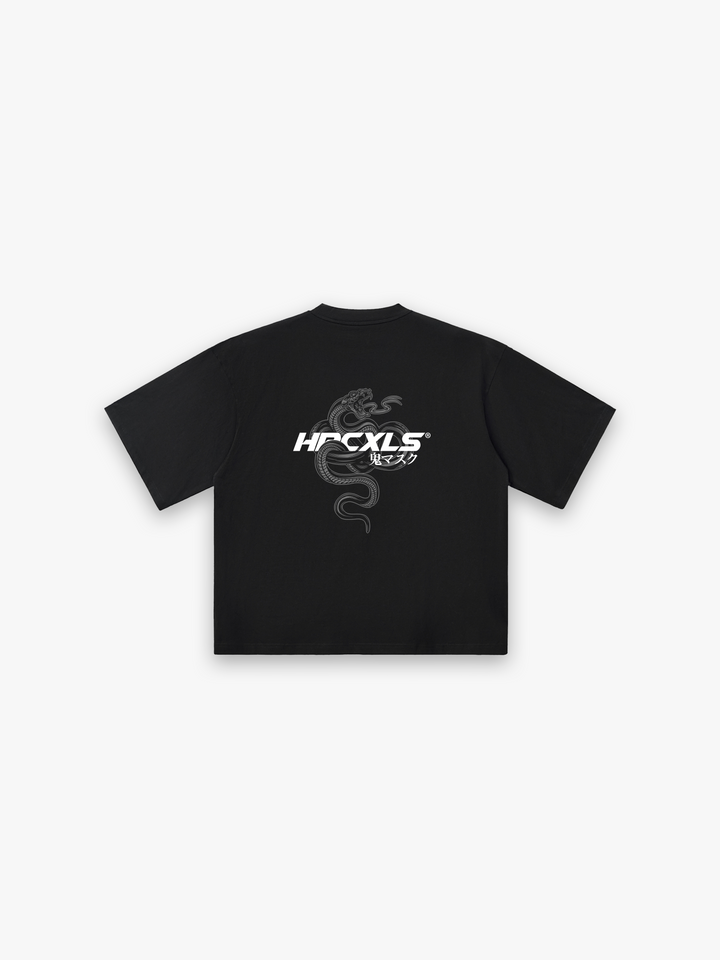 Venom Oversized T-Shirt - Black flat lay back