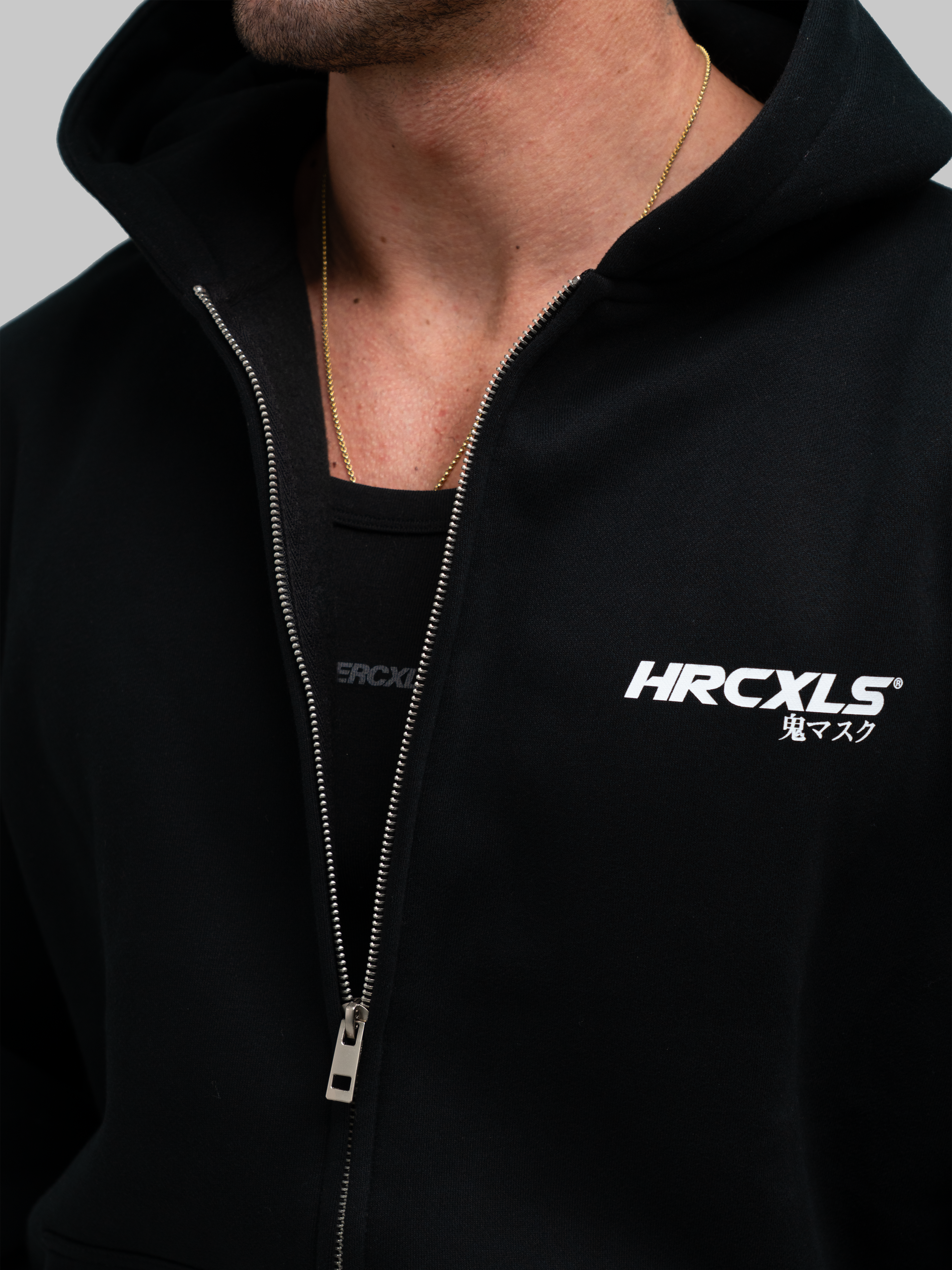 Sudadera con capucha y cremallera relajada de Venom