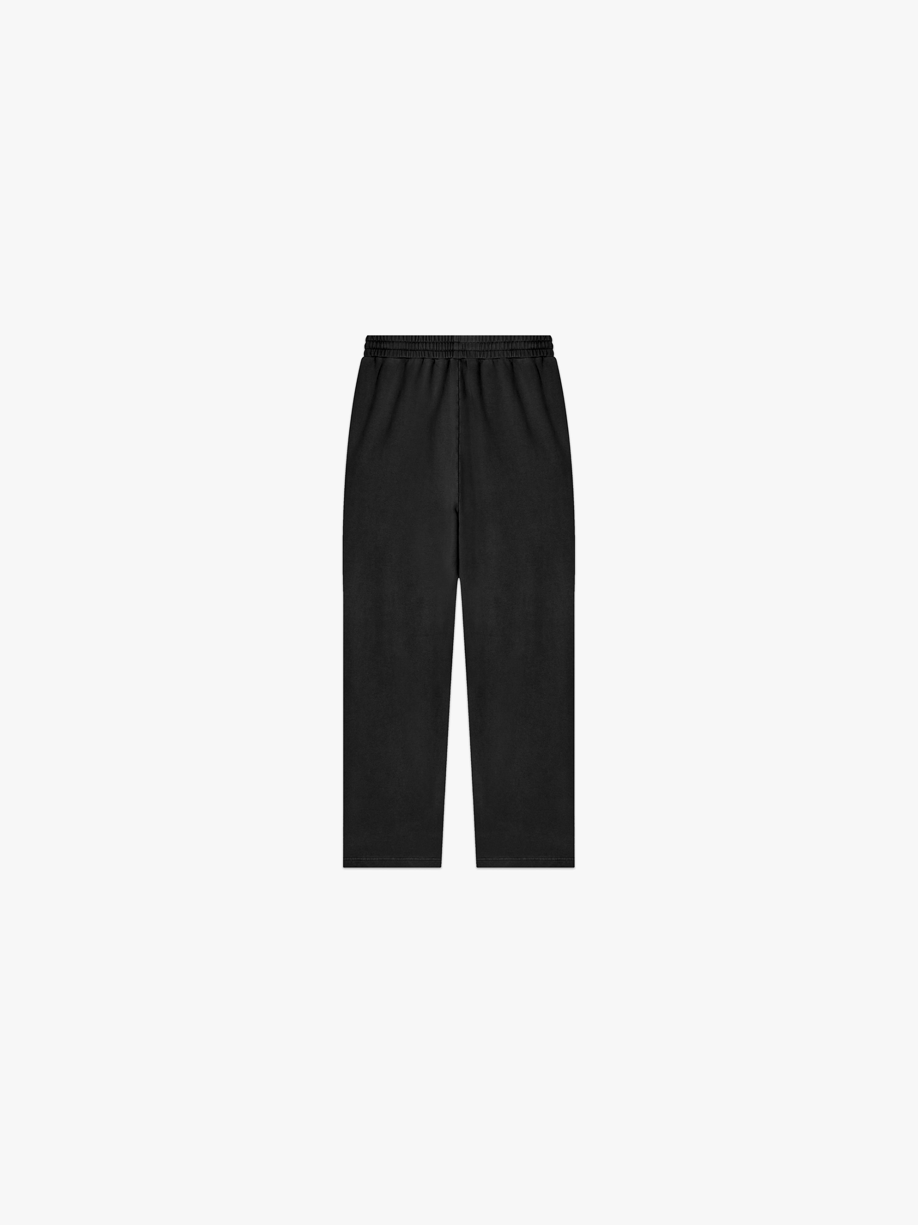 HERCXLES Lifting Club Vintage Wash Sweatpants - Black back flat lay