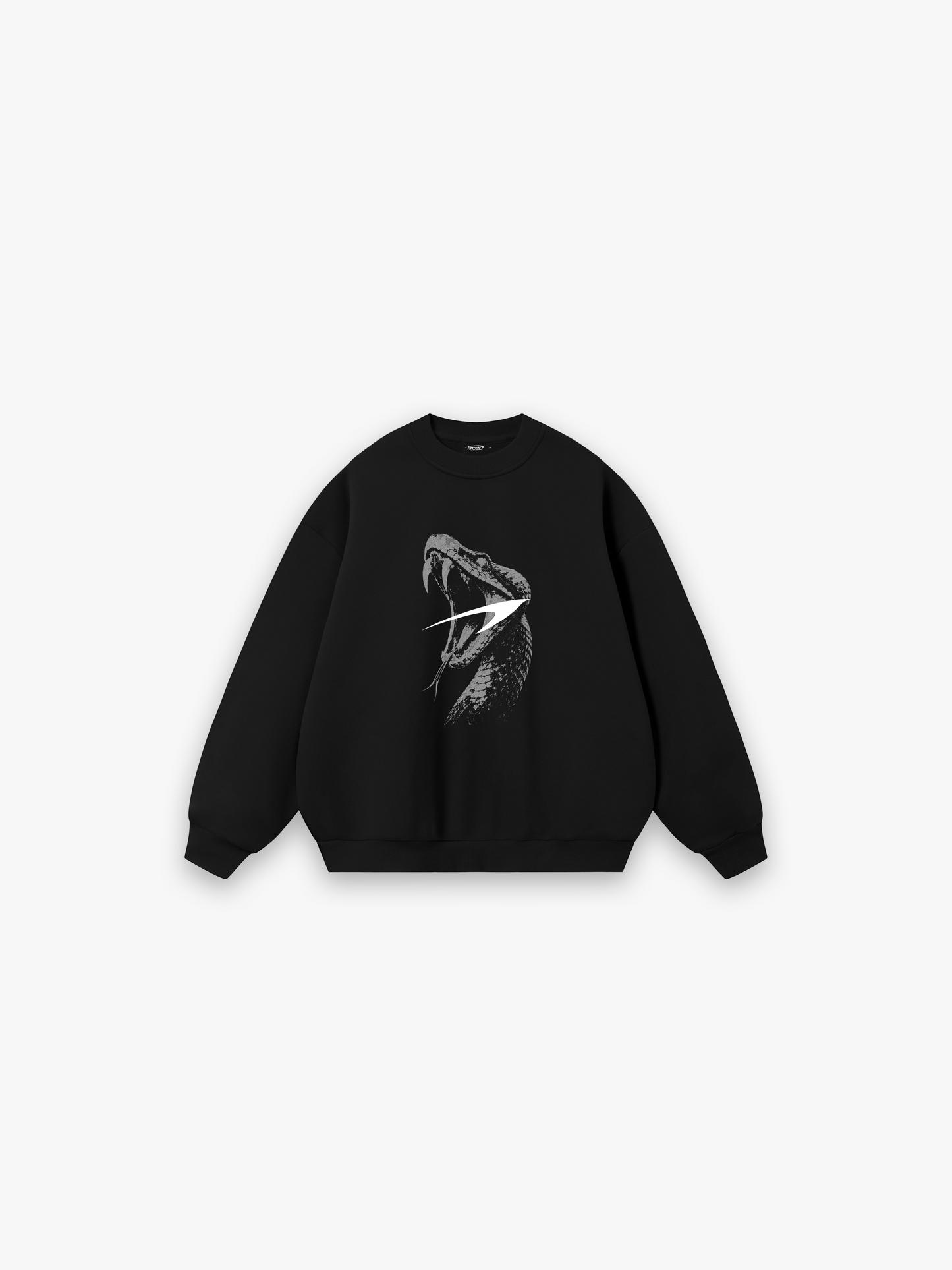 HERCXLES 2026: Viper Oversized Sweatshirt - Black front