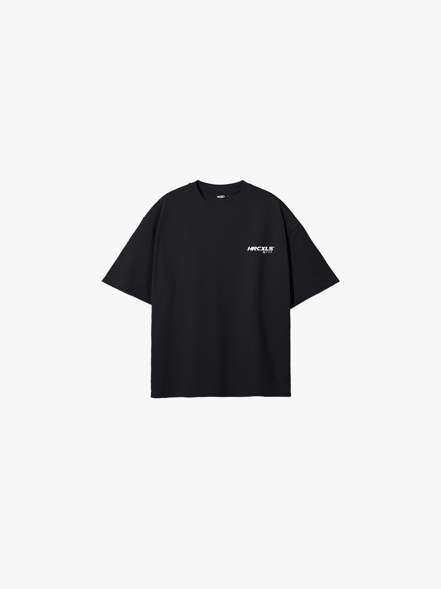 War Angel Oversized T-Shirt - Black flat lay front