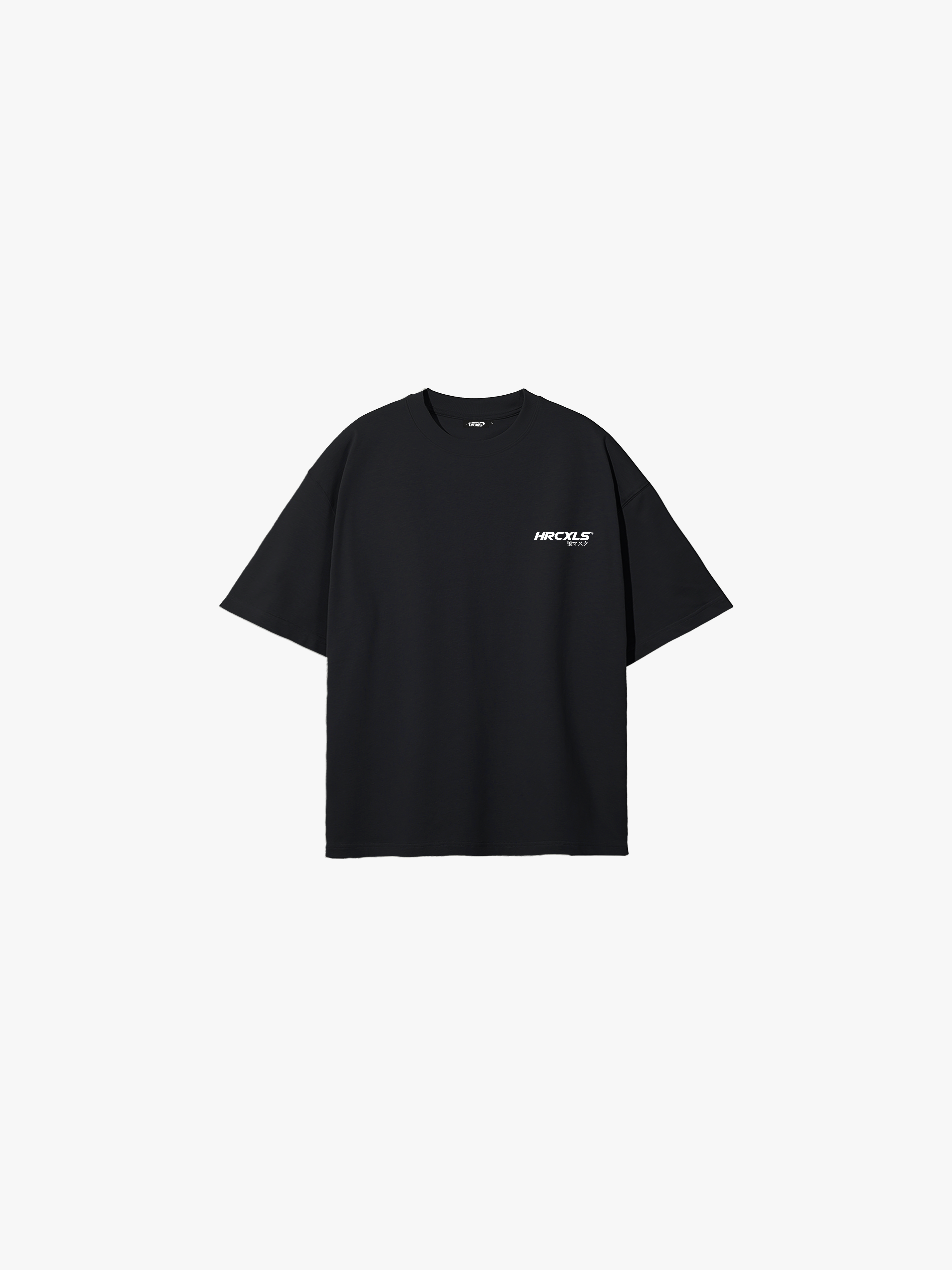 War Angel Oversized T-Shirt - Black flat lay front