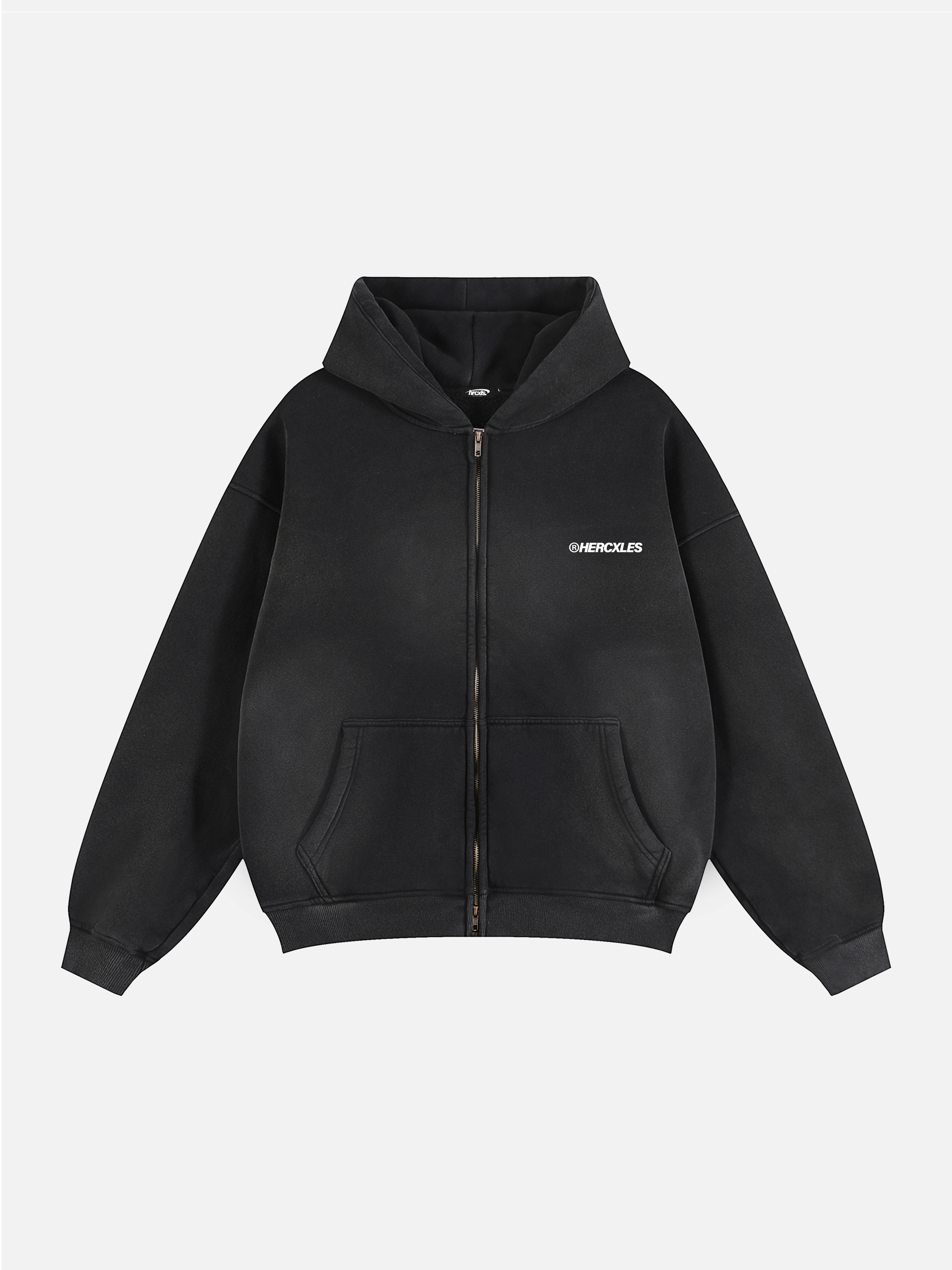 Icarus Oversized Zip Up Hoodie