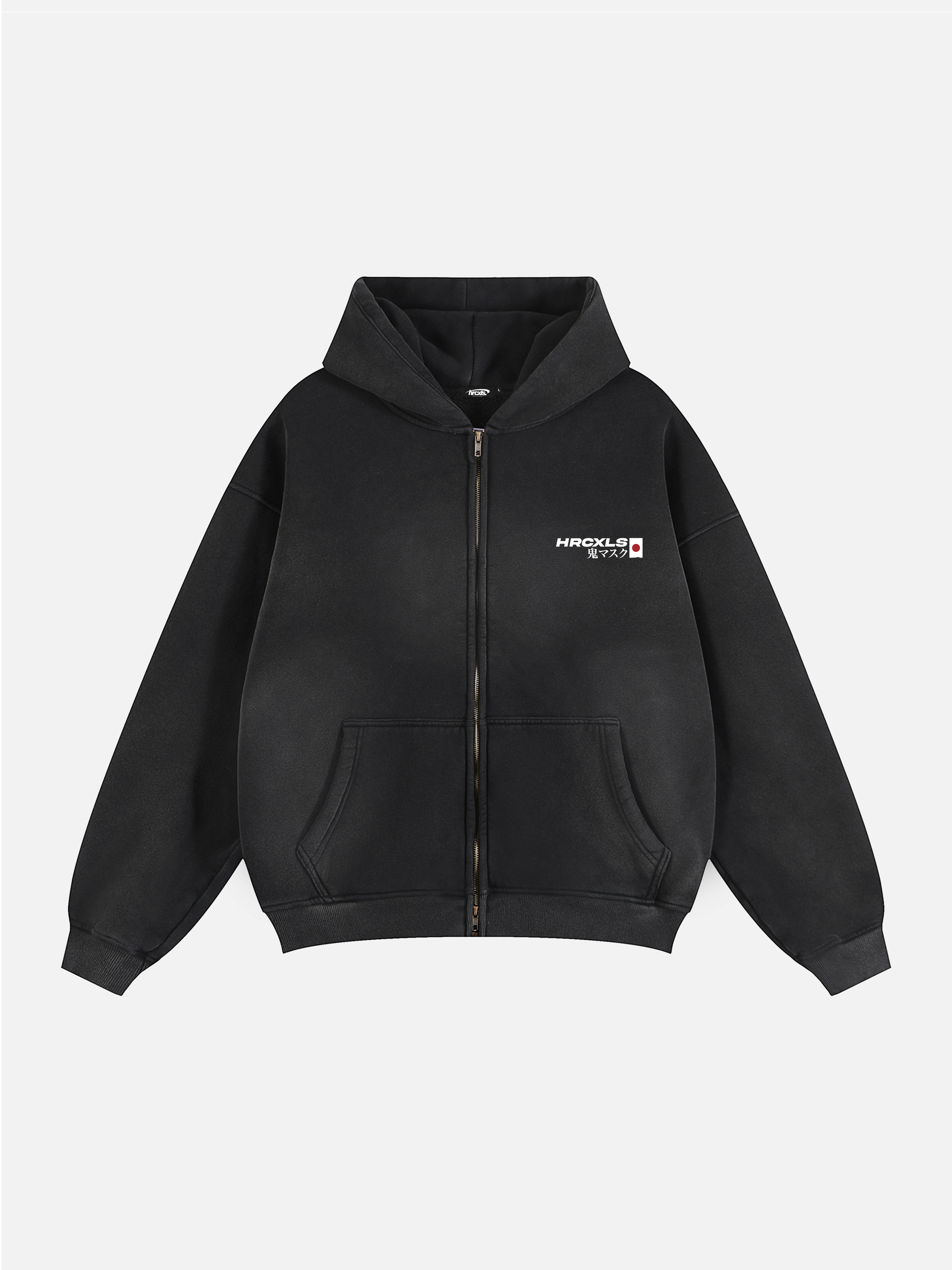Oni Oversized Zip Up Hoodie