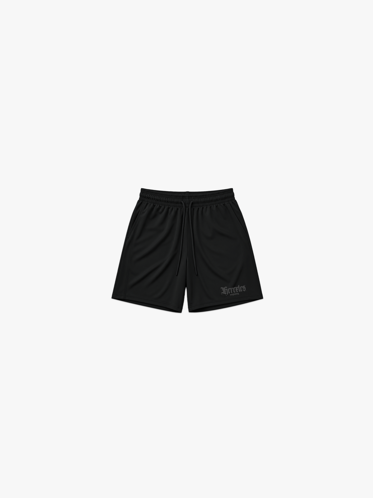 Bodybuilding 7" Shorts - Black alternate flat lay