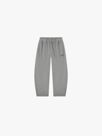 HERCSTUDIOS Sweatpants - Light Grey front flat lay