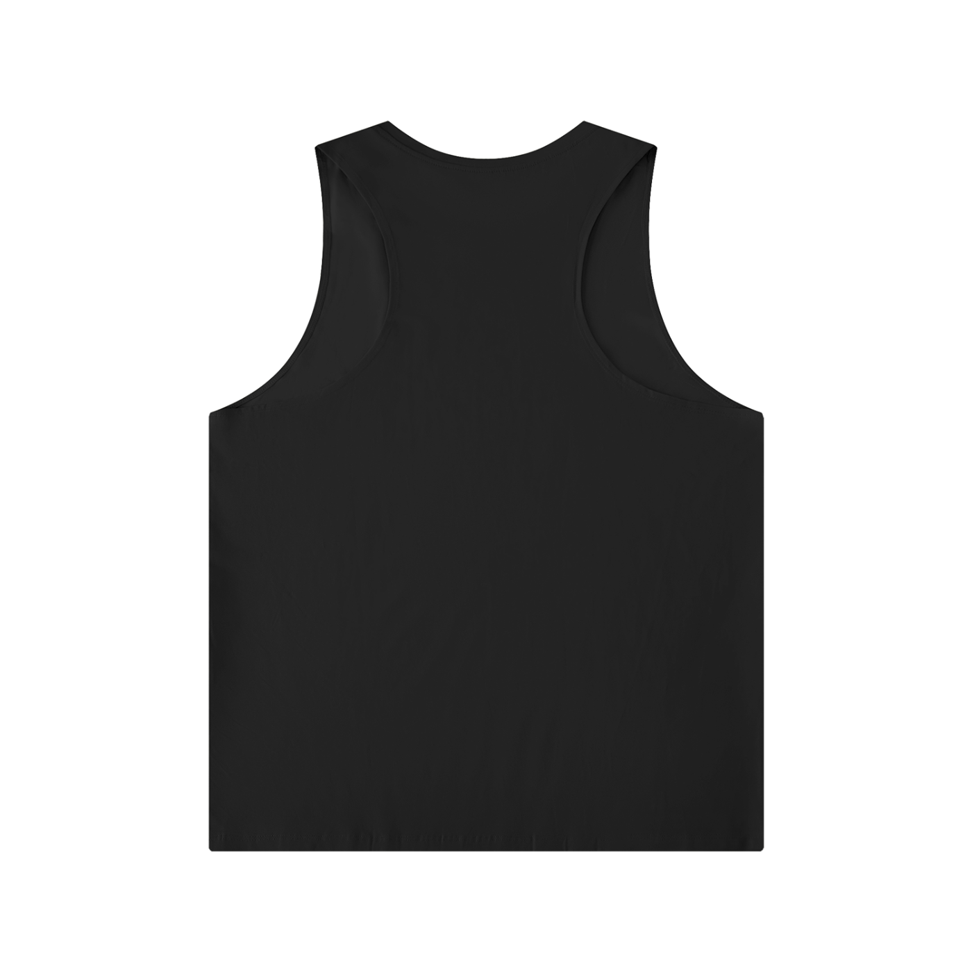 Men's Solid Color Crewneck Tank Top