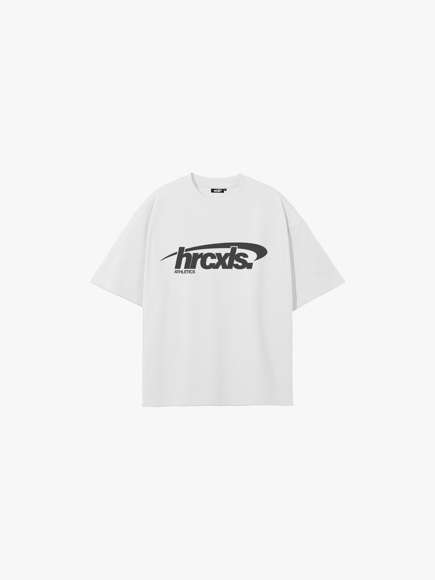 HERCXLES: Sport Oversized T-Shirt - White front flat lay